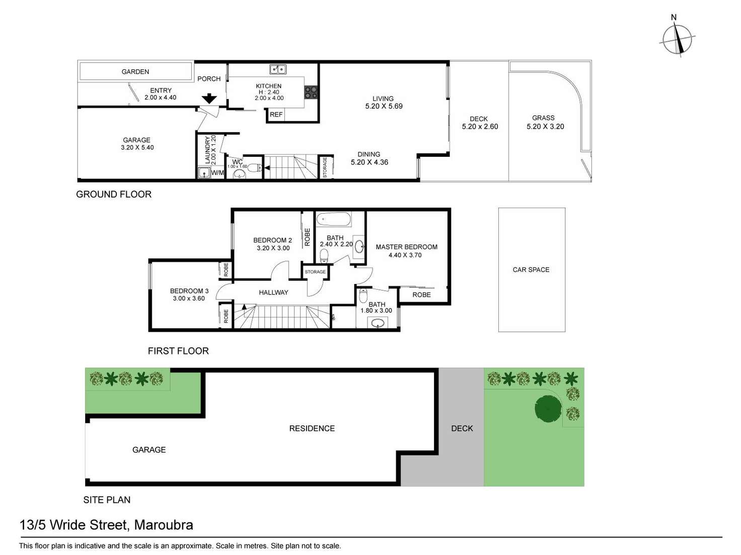 Floorplan of Homely house listing, 13/5 Wride Street, Maroubra NSW 2035