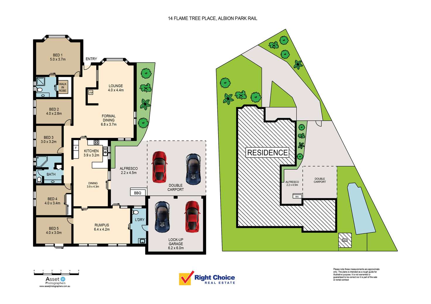 Floorplan of Homely house listing, 14 Flame Tree Place, Albion Park Rail NSW 2527