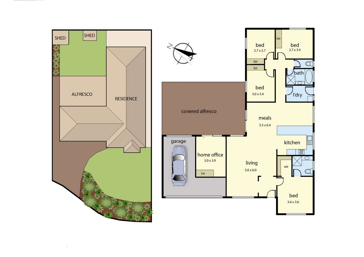 Floorplan of Homely house listing, 2 MacAlister Place, Pakenham VIC 3810