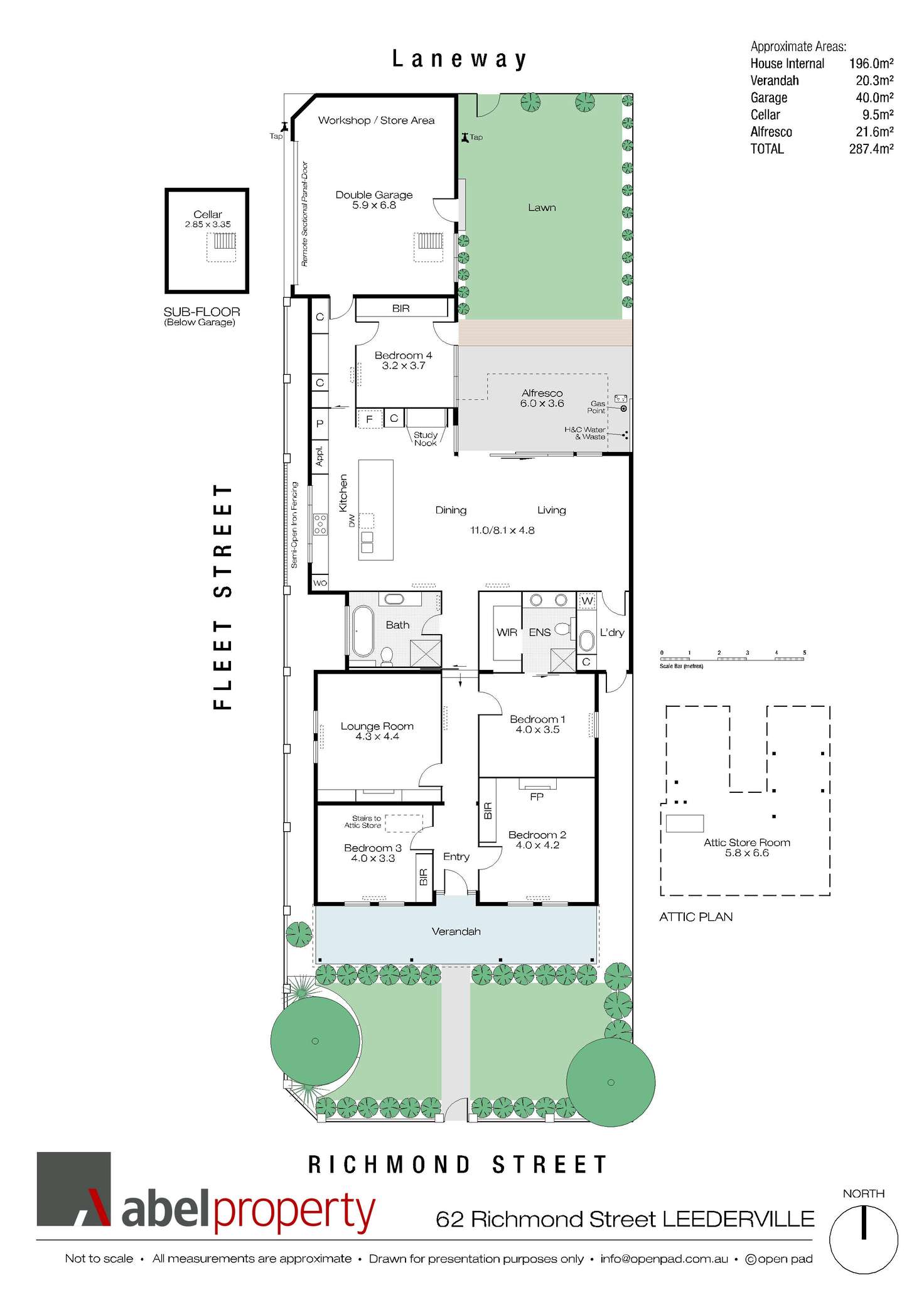 Floorplan of Homely house listing, 62 Richmond Street, Leederville WA 6007