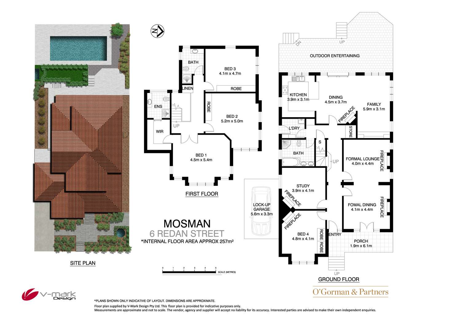 Floorplan of Homely house listing, 6 Redan Street, Mosman NSW 2088