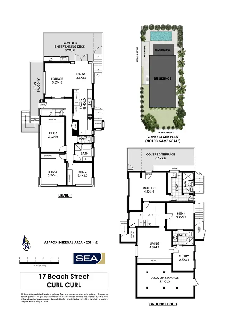 Floorplan of Homely house listing, 17 Beach Street, Curl Curl NSW 2096