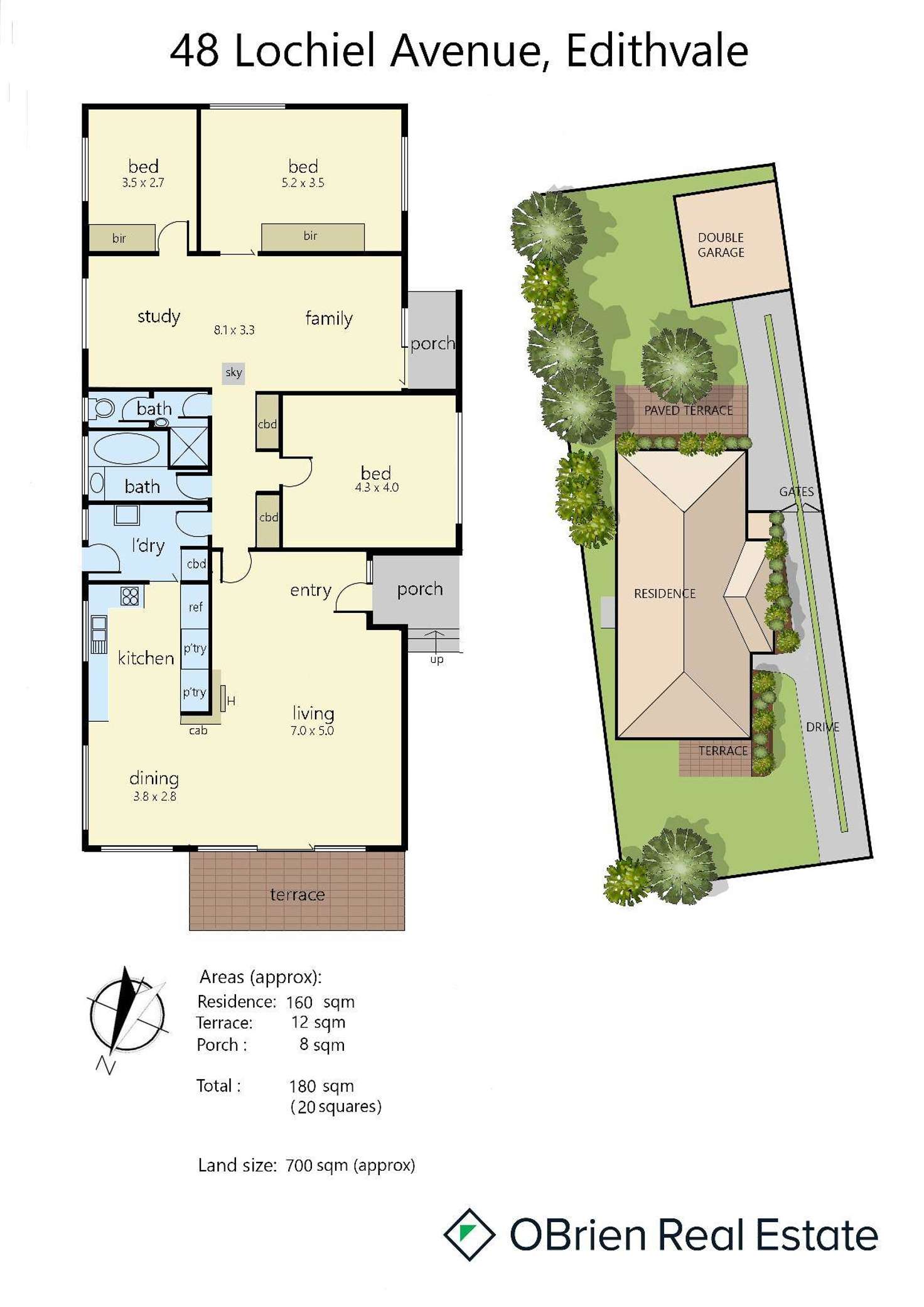 Floorplan of Homely house listing, 48 Lochiel Avenue, Edithvale VIC 3196