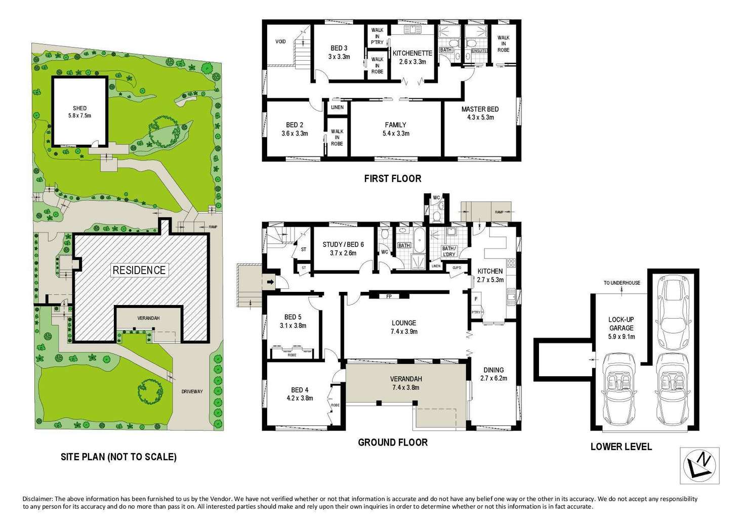 Floorplan of Homely house listing, 76 Seaforth Crescent, Seaforth NSW 2092