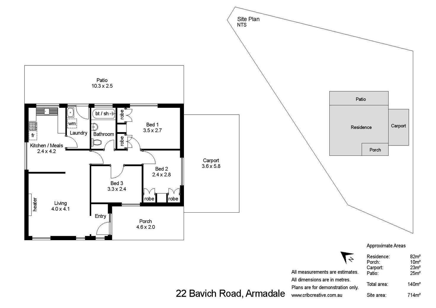 Floorplan of Homely house listing, 22 Bavich Road, Armadale WA 6112