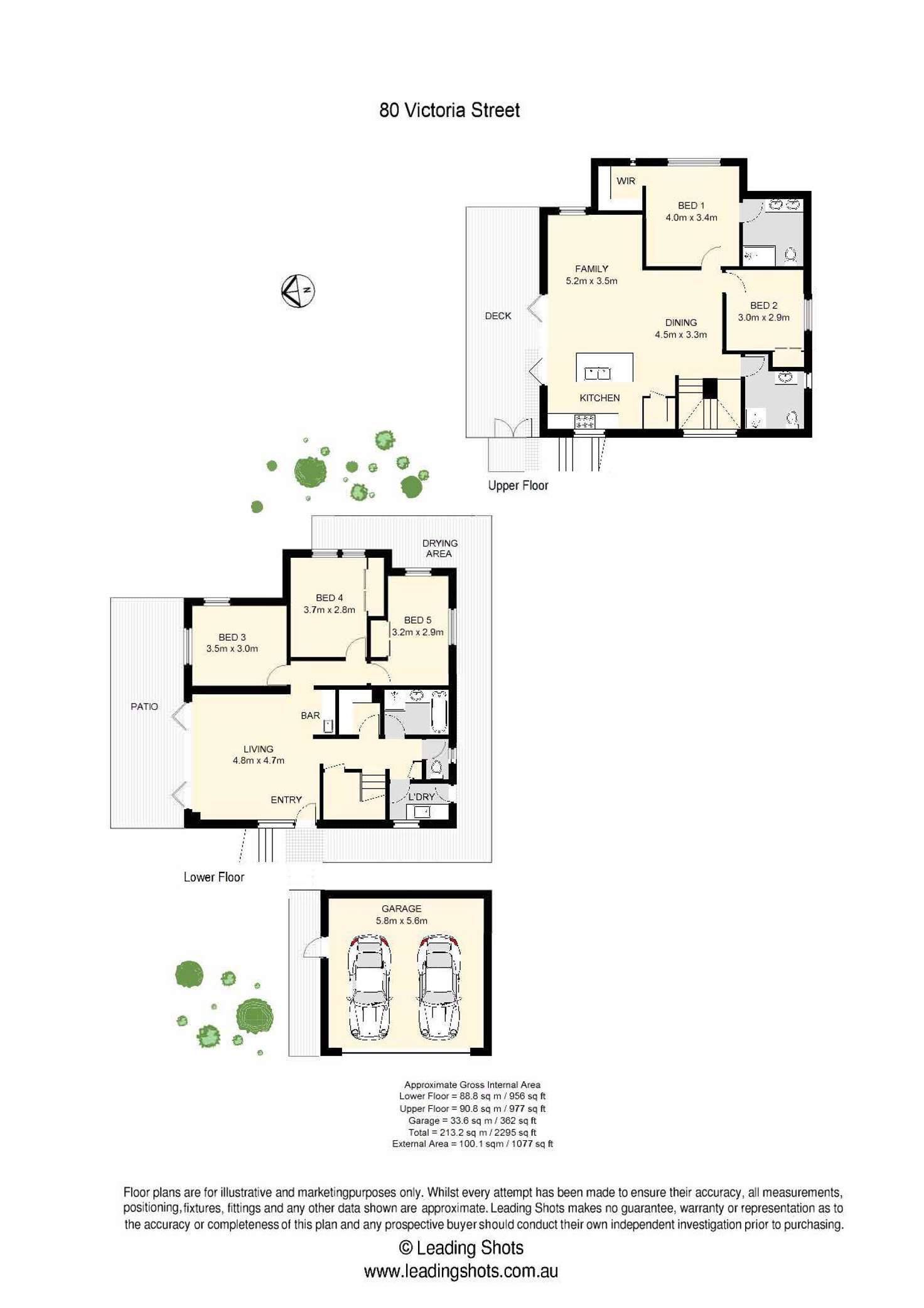 Floorplan of Homely house listing, 80 Victoria Street, Ashgrove QLD 4060