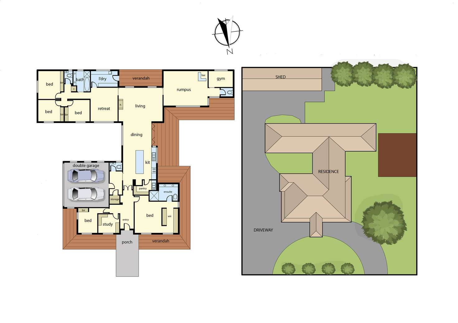 Floorplan of Homely house listing, 9 Meadow View Road, Somerville VIC 3912