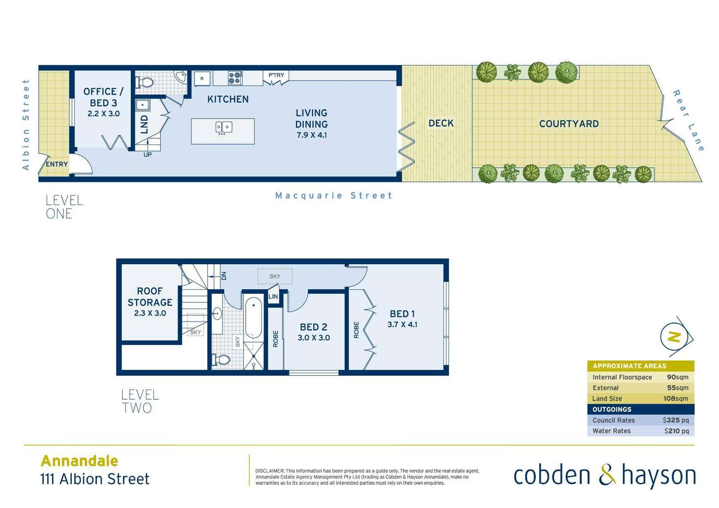 Floorplan of Homely house listing, 111 Albion Street, Annandale NSW 2038