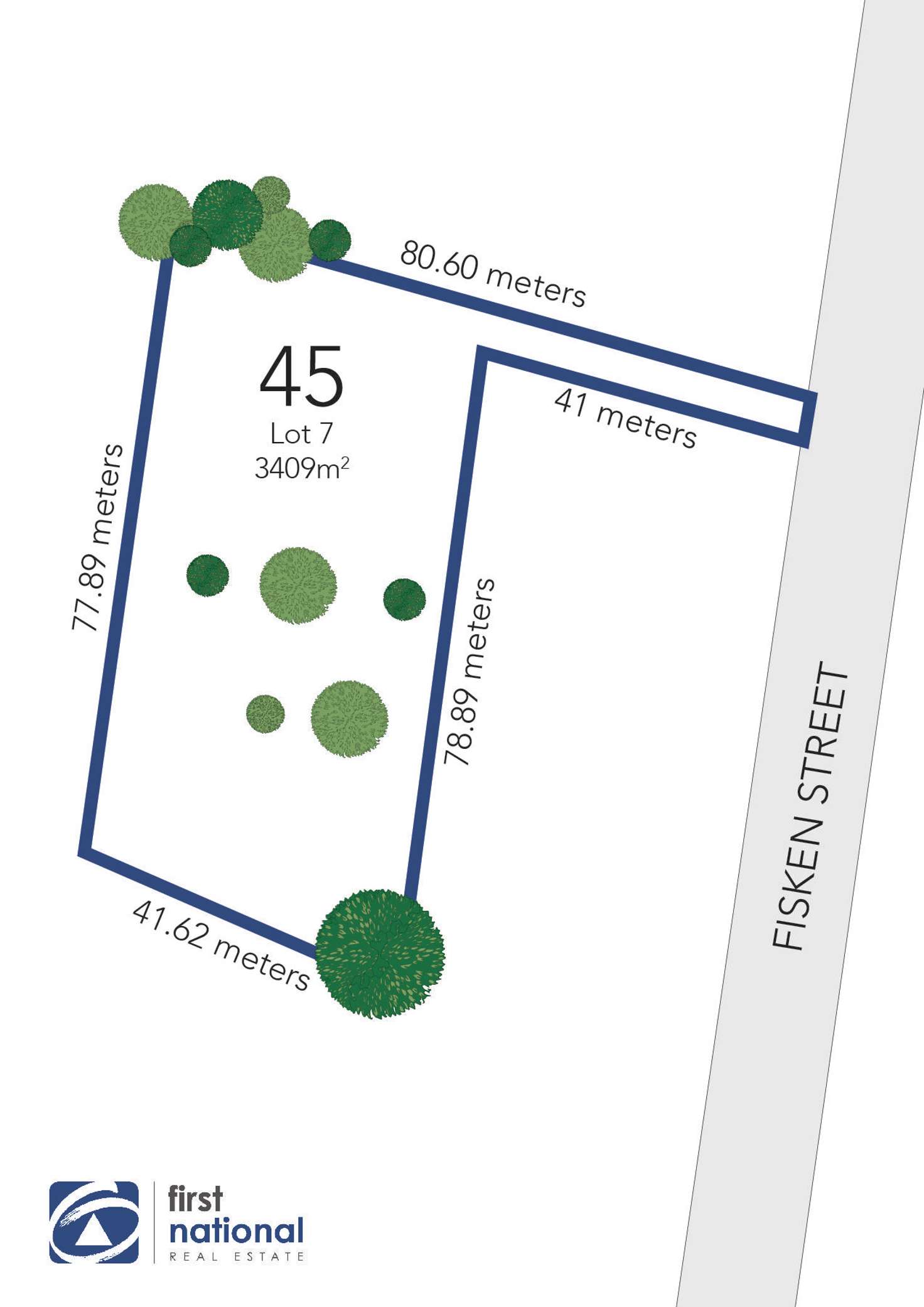 Floorplan of Homely residentialLand listing, 45 Fisken Street, Bacchus Marsh VIC 3340