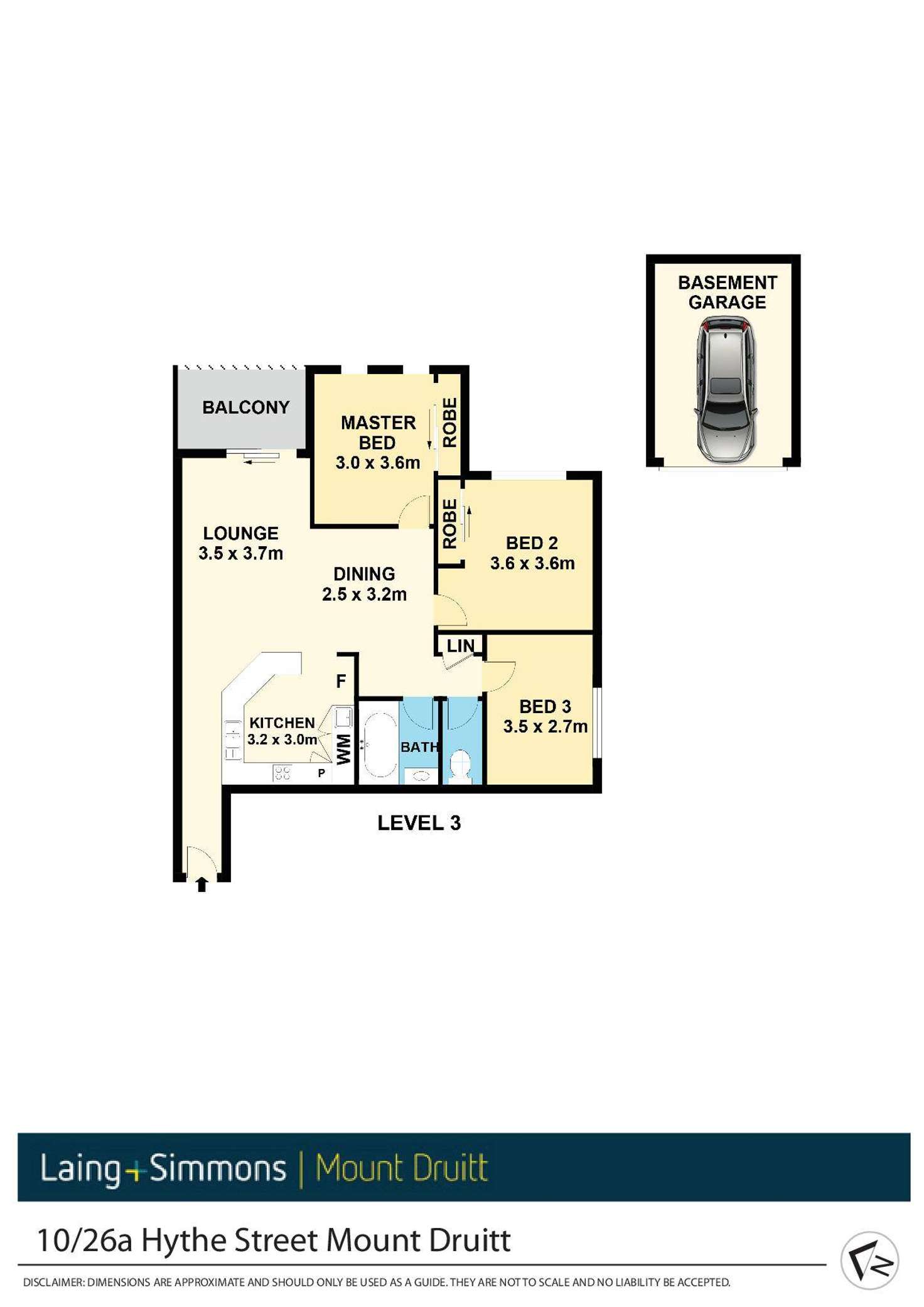 Floorplan of Homely unit listing, 10/26a Hythe Street, Mount Druitt NSW 2770