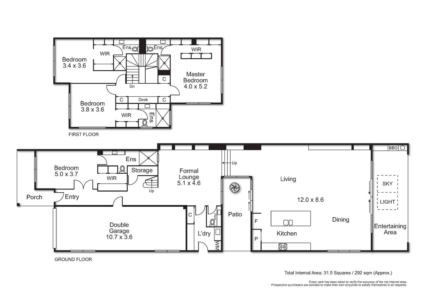 Floorplan of Homely townhouse listing, 31A Moonee Street, Ascot Vale VIC 3032