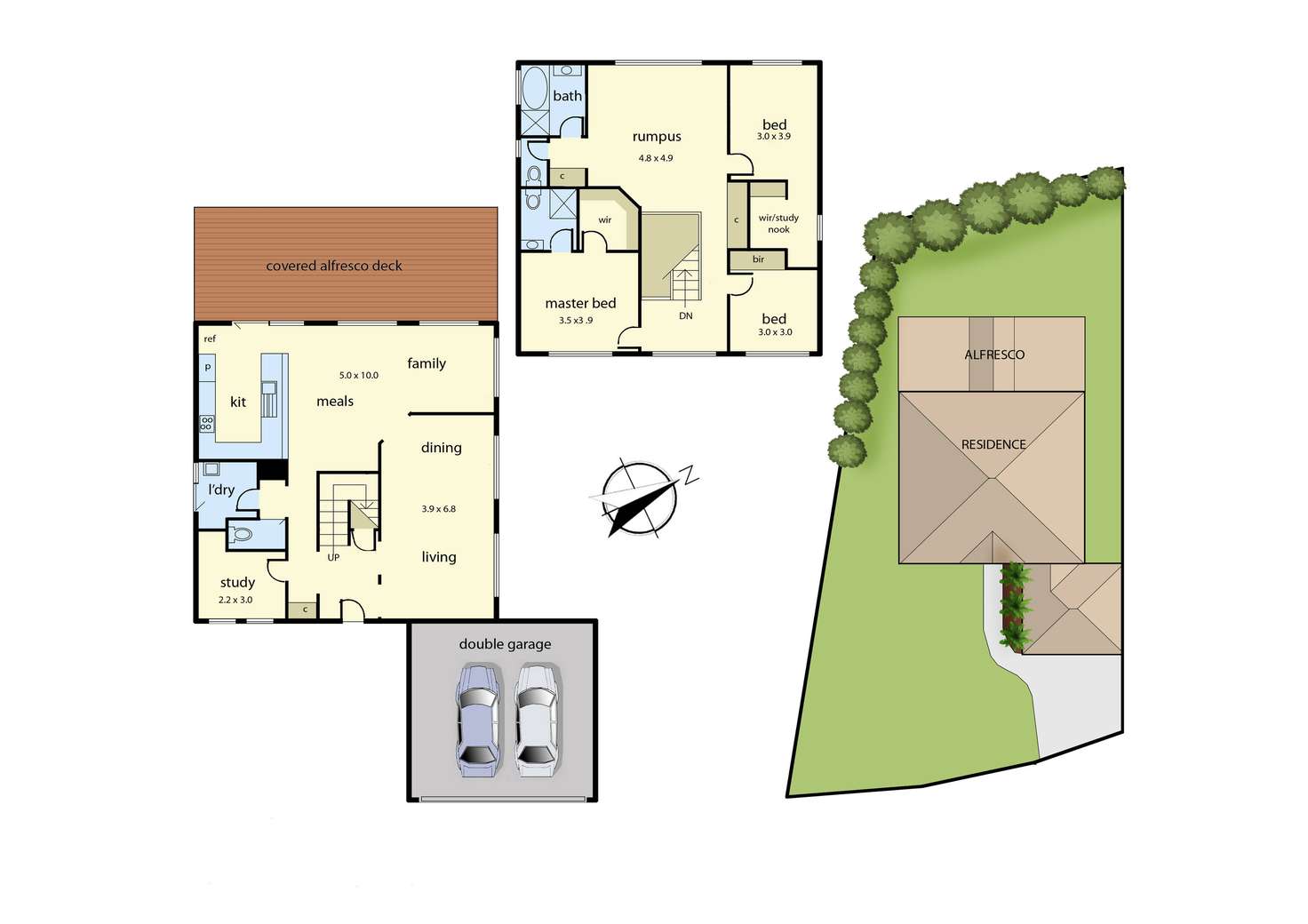 Floorplan of Homely house listing, 15 Edward Court, Berwick VIC 3806