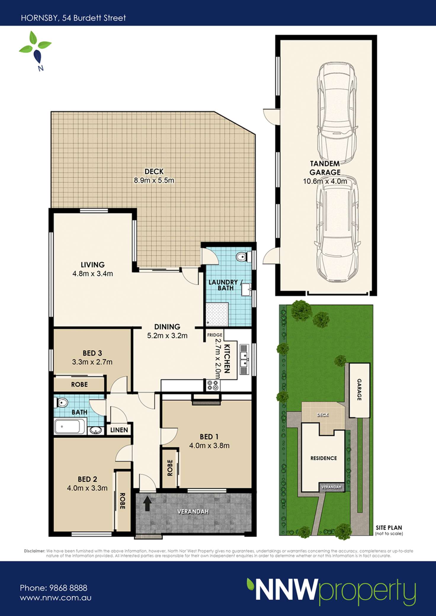 Floorplan of Homely house listing, 54 Burdett Street, Hornsby NSW 2077