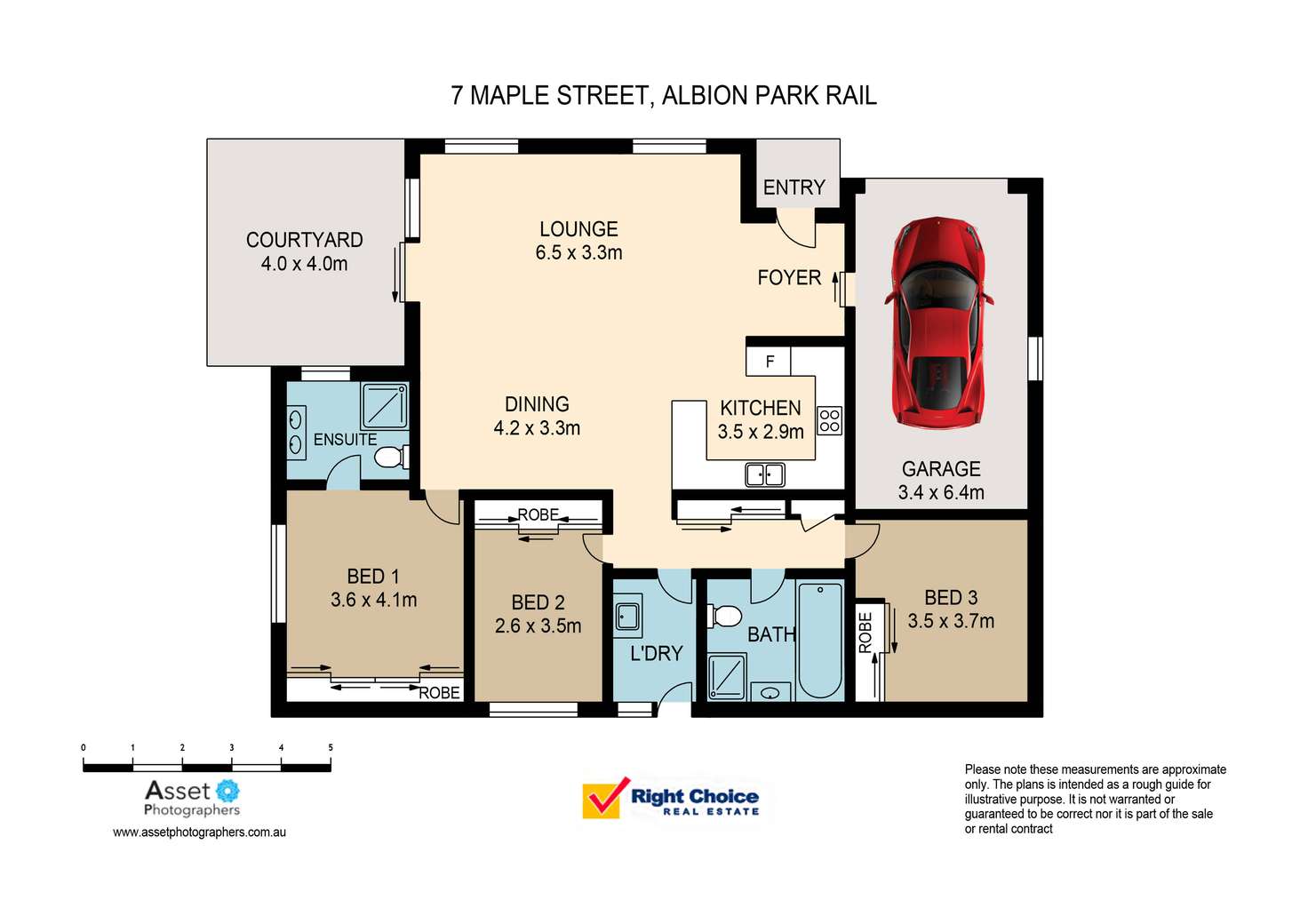 Floorplan of Homely villa listing, 7 Maple Street, Albion Park Rail NSW 2527