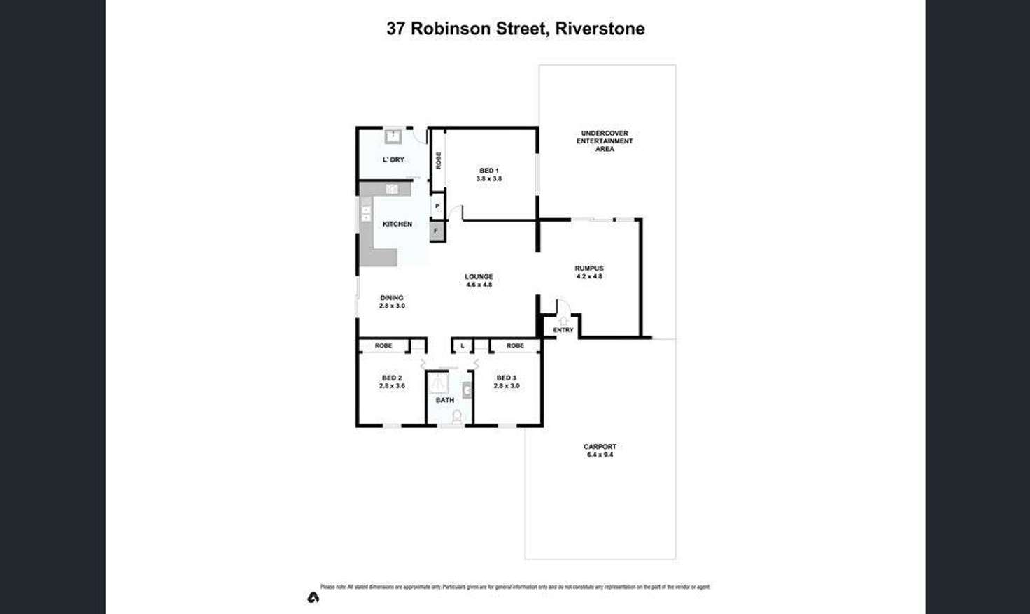 Floorplan of Homely house listing, 37 Robinson Street, Riverstone NSW 2765