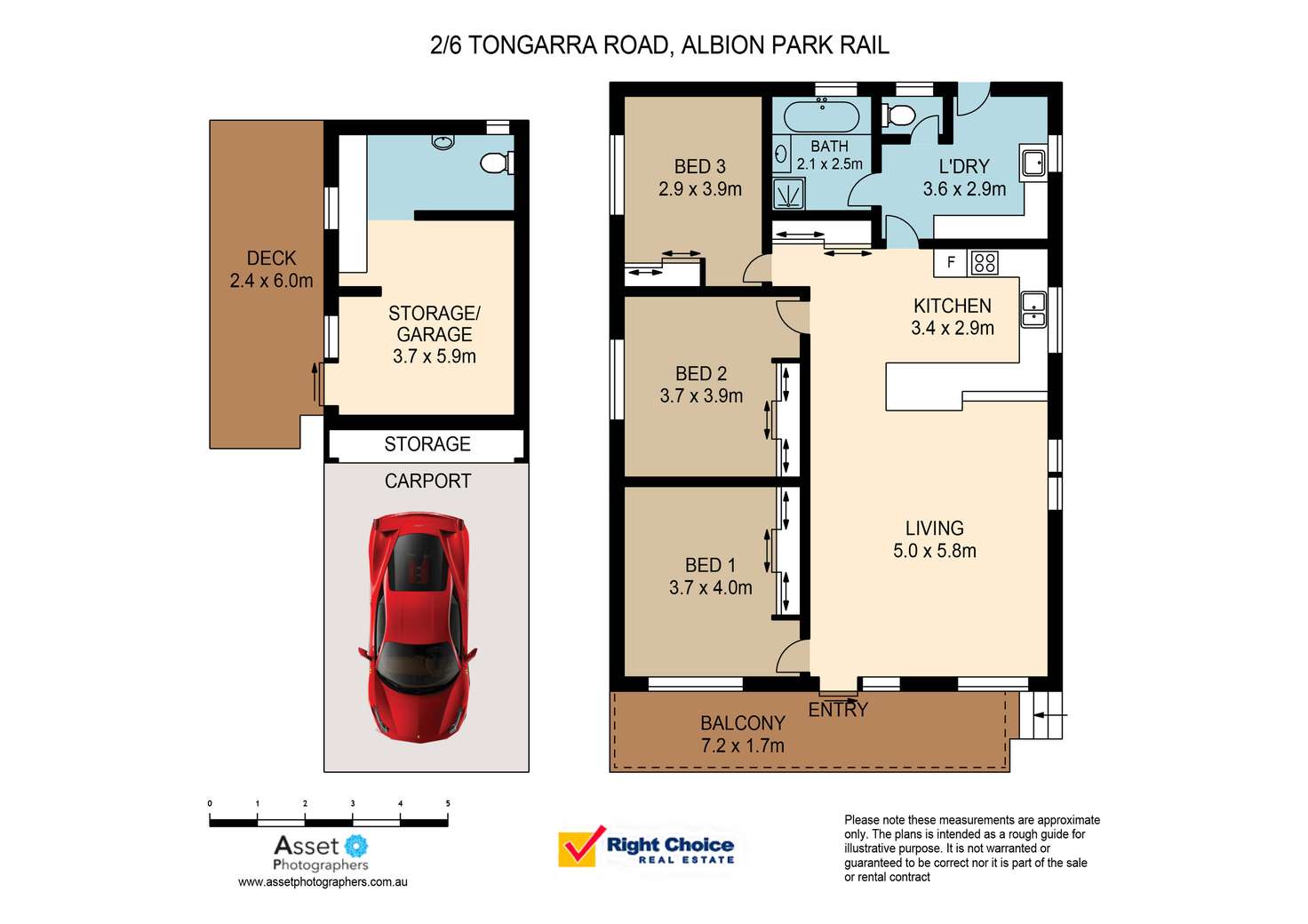 Floorplan of Homely villa listing, 2/6 Tongarra Road, Albion Park Rail NSW 2527