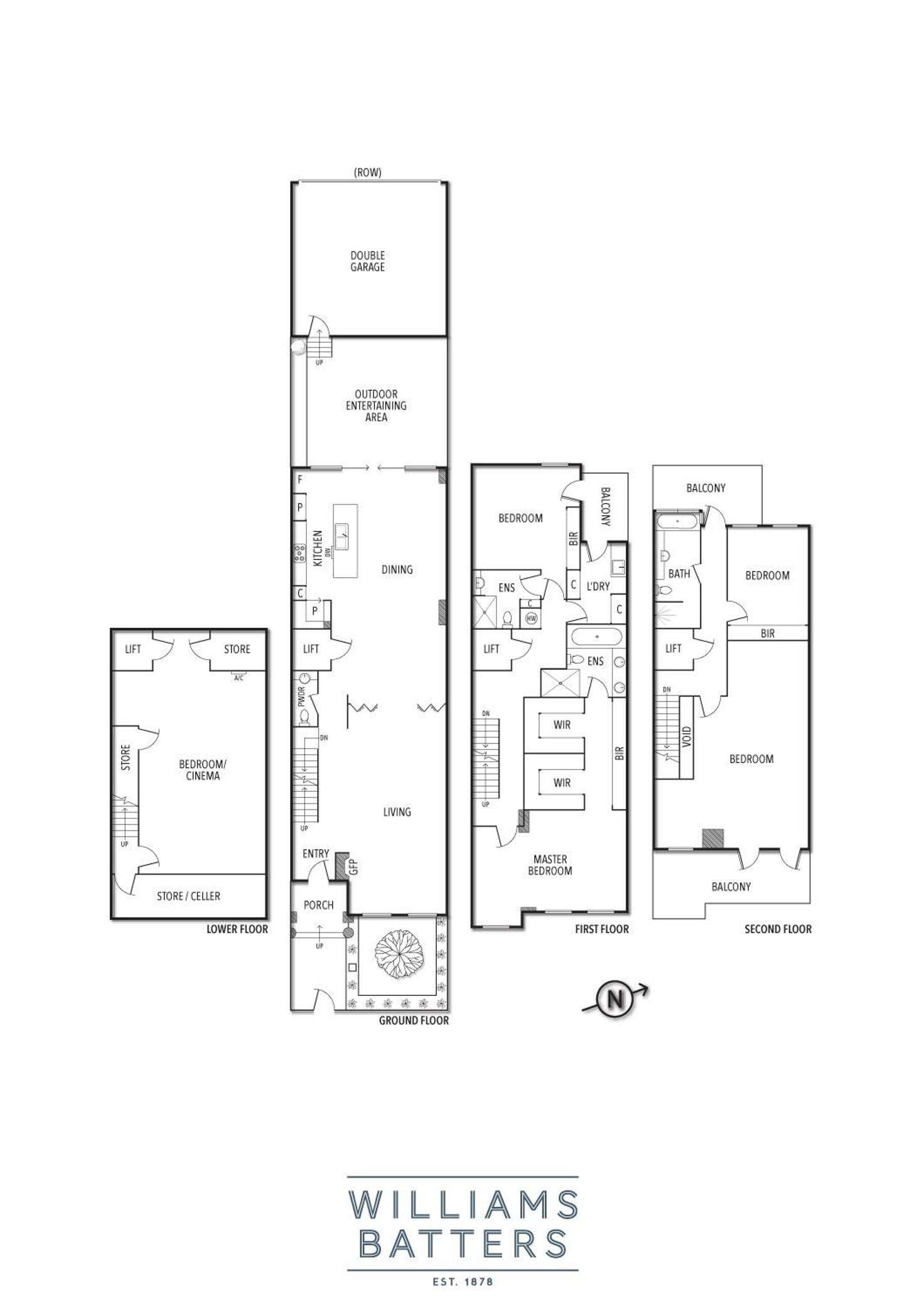 Floorplan of Homely house listing, 15 Berry Street, East Melbourne VIC 3002