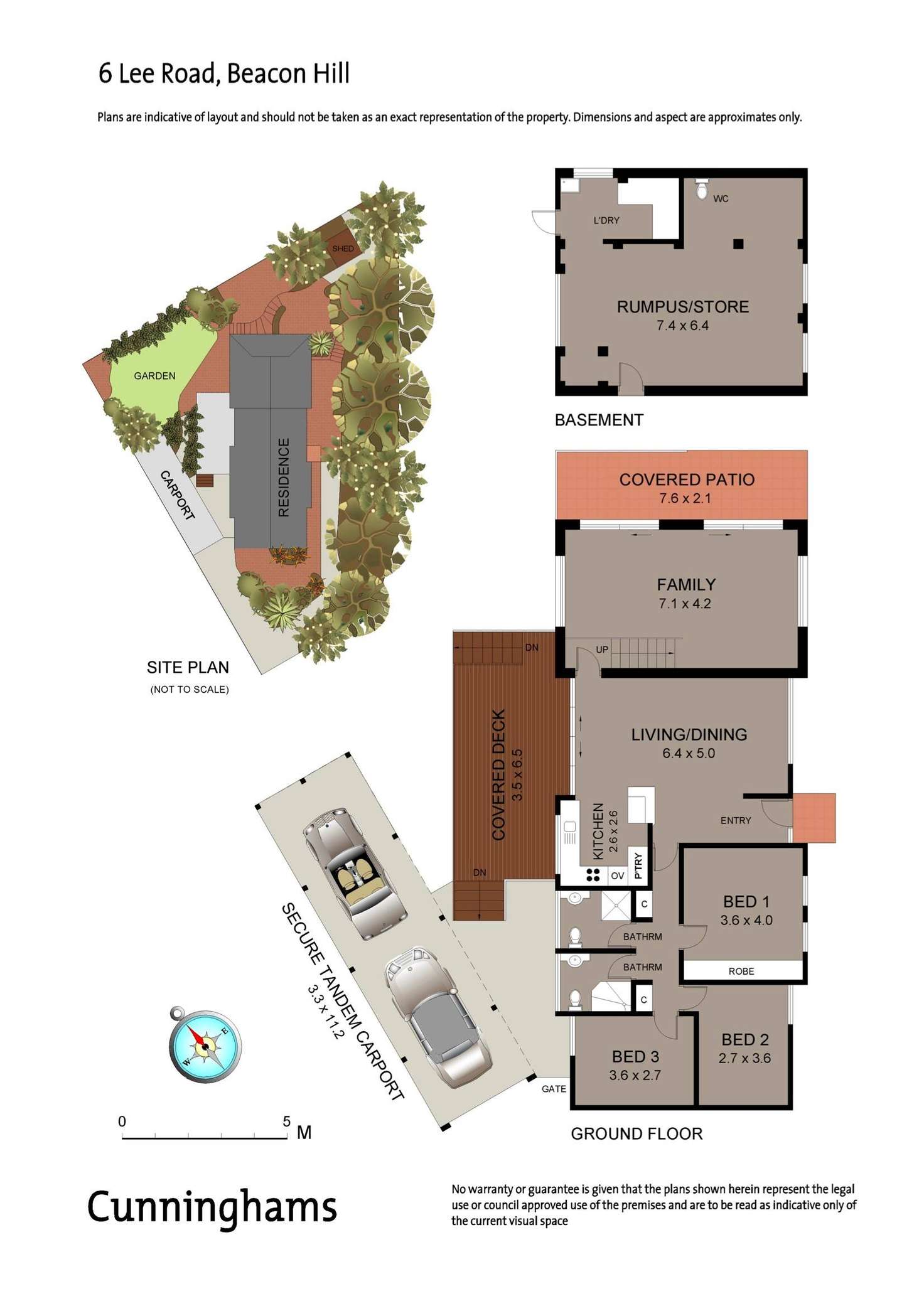 Floorplan of Homely house listing, 6 Lee Road, Beacon Hill NSW 2100