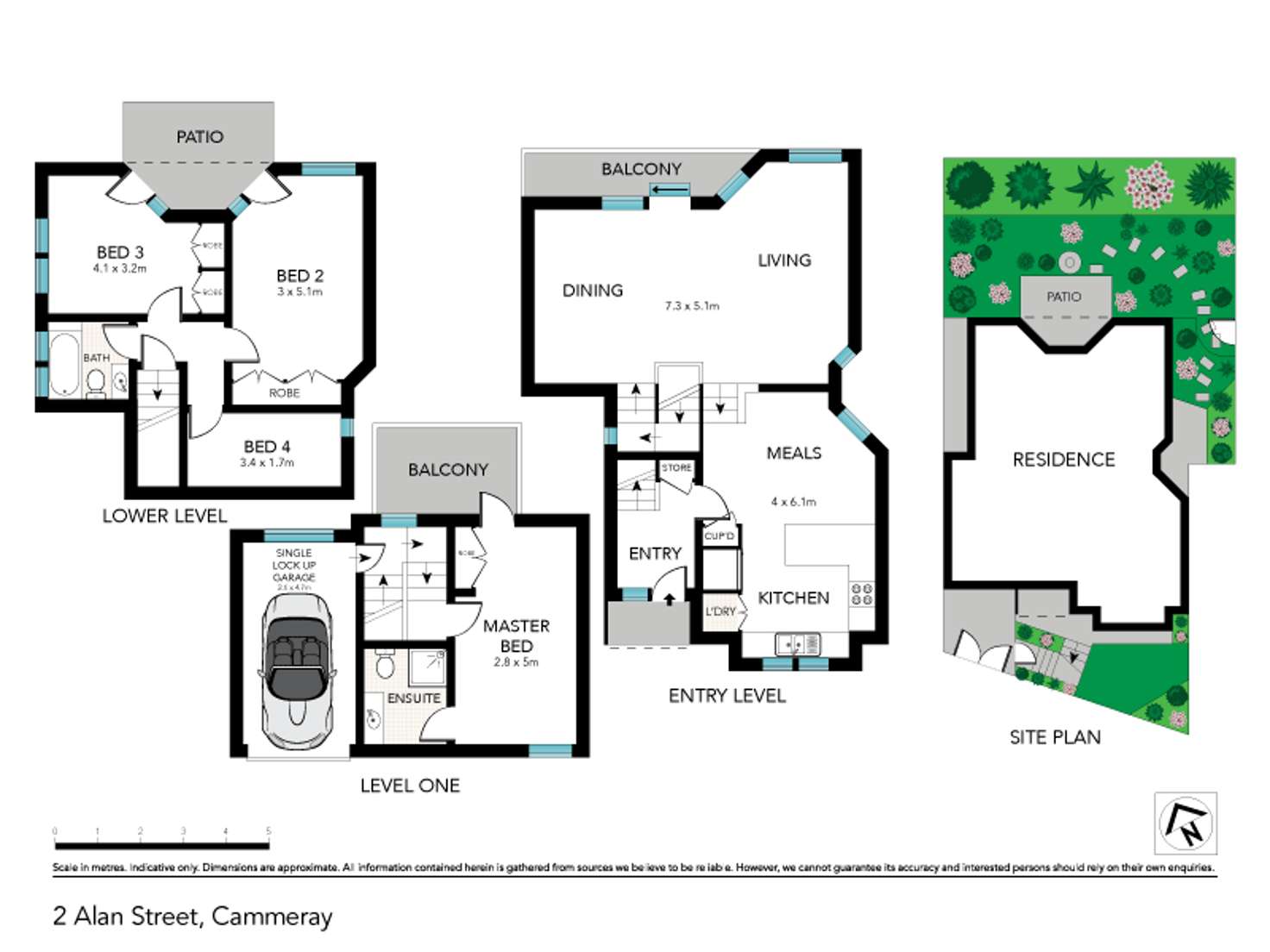 Floorplan of Homely house listing, 2 Alan Street, Cammeray NSW 2062