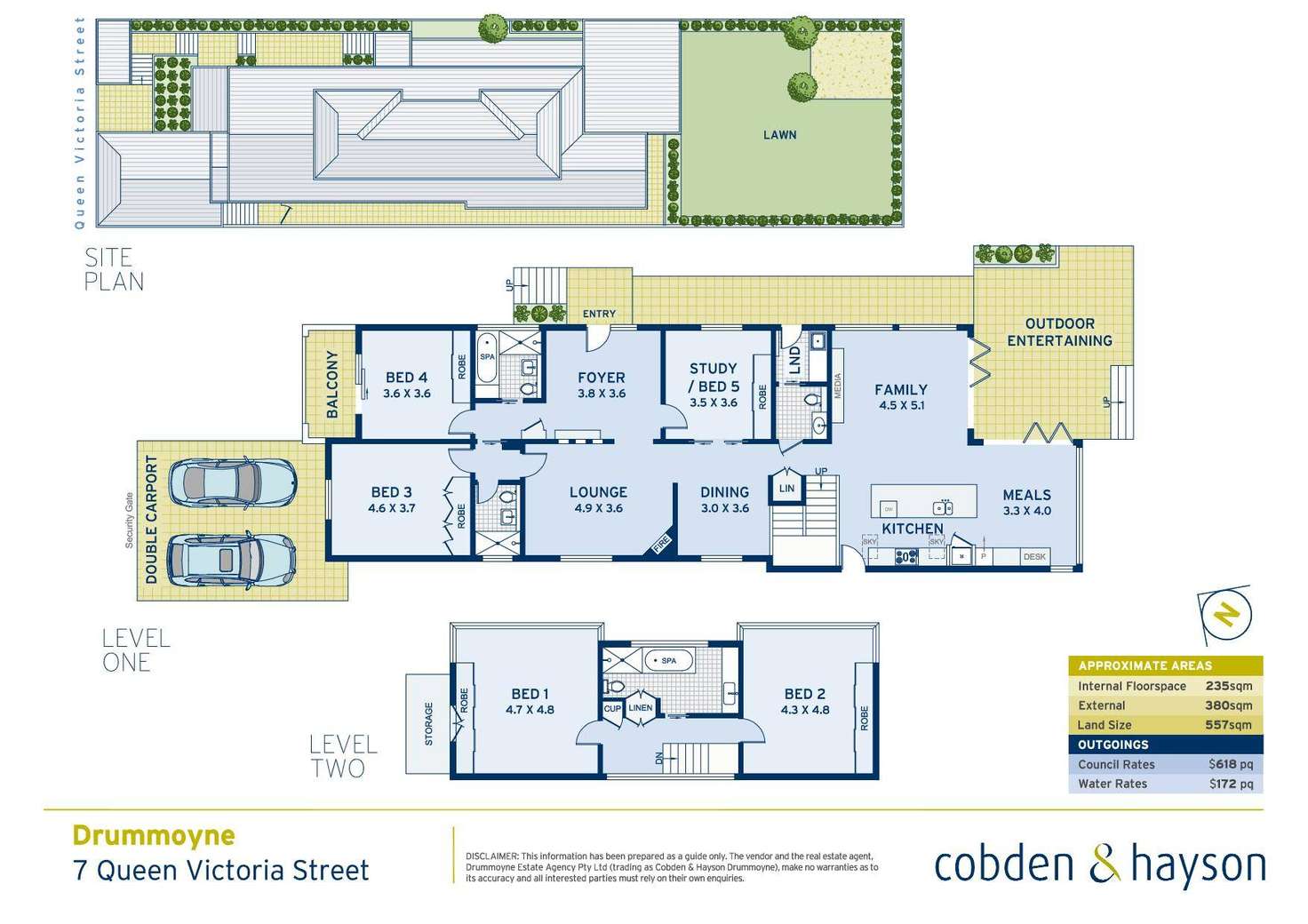 Floorplan of Homely house listing, 7 Queen Victoria Street, Drummoyne NSW 2047