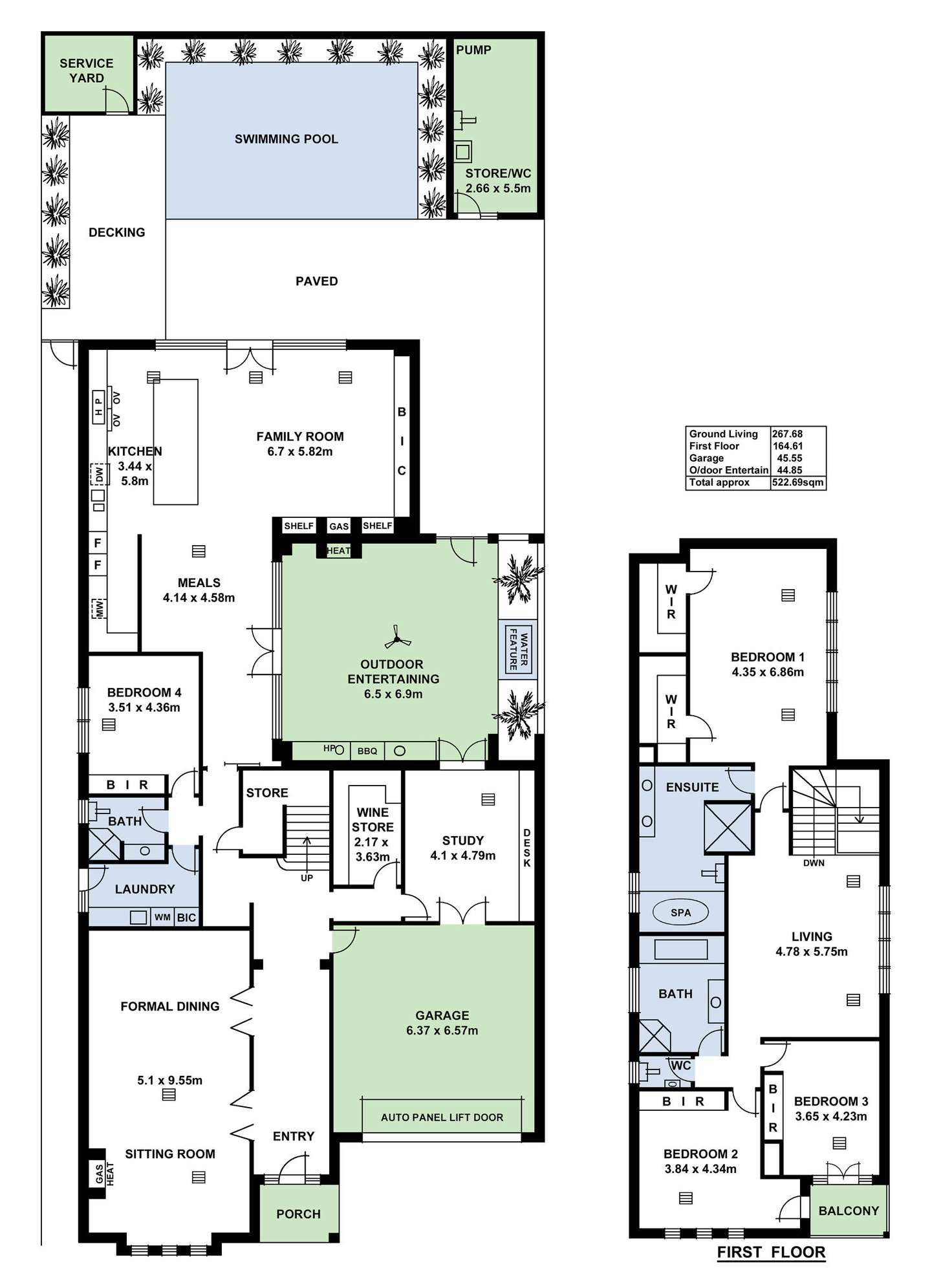 Floorplan of Homely house listing, 4 Austral Terrace, Malvern SA 5061