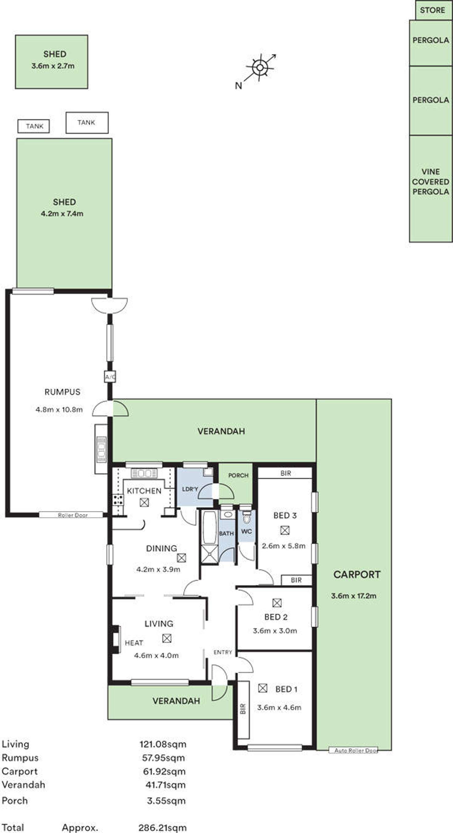 Floorplan of Homely house listing, 10 Clisby Street, Vale Park SA 5081