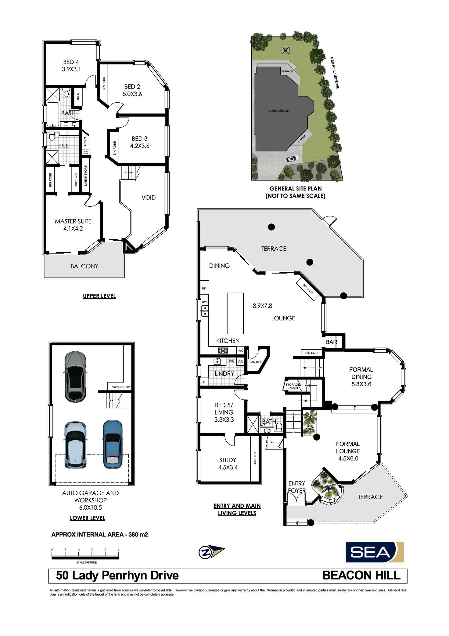 Floorplan of Homely house listing, 50 Lady Penrhyn Drive, Beacon Hill NSW 2100