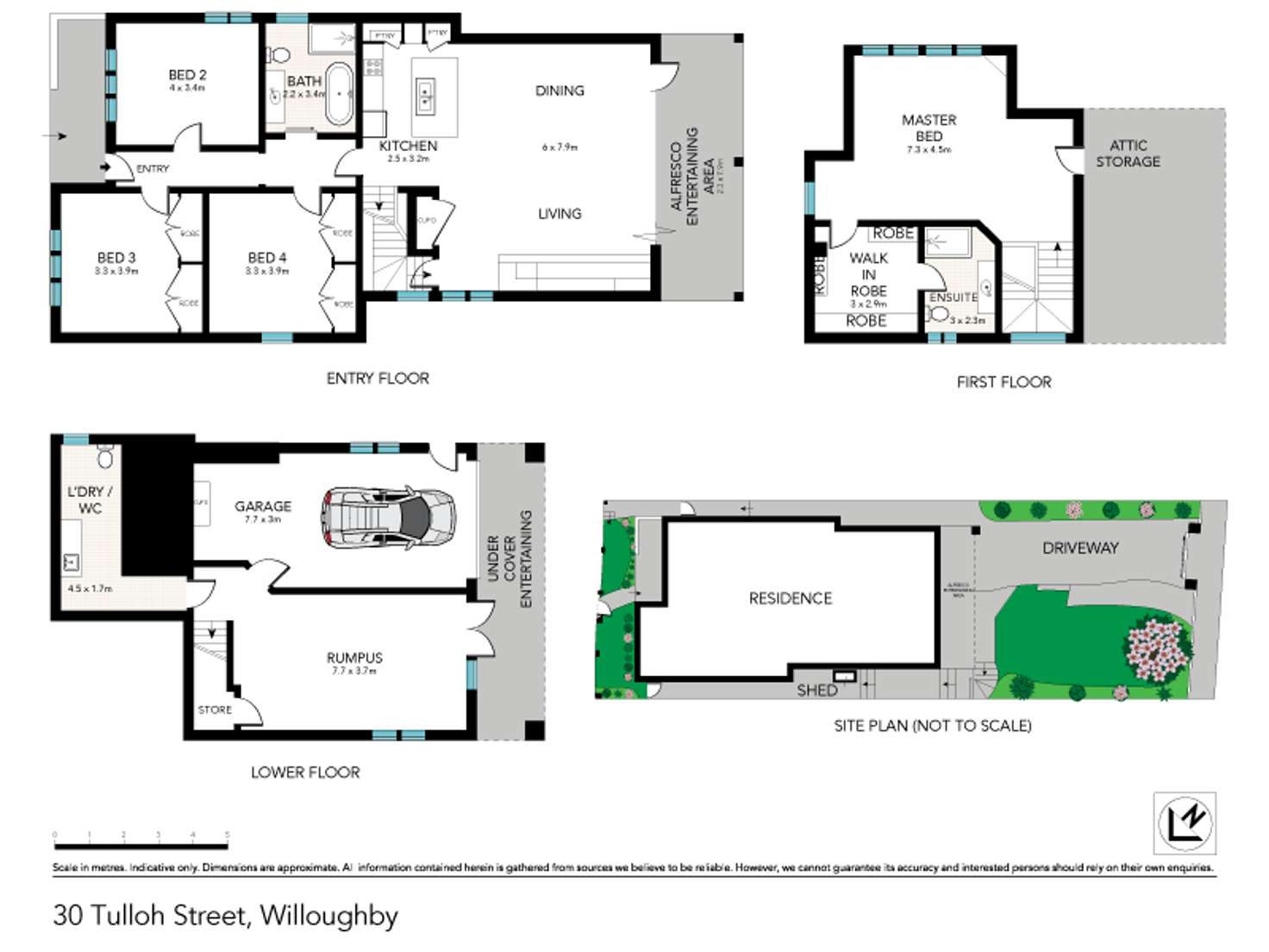 Floorplan of Homely house listing, 30 Tulloh Street, Willoughby NSW 2068