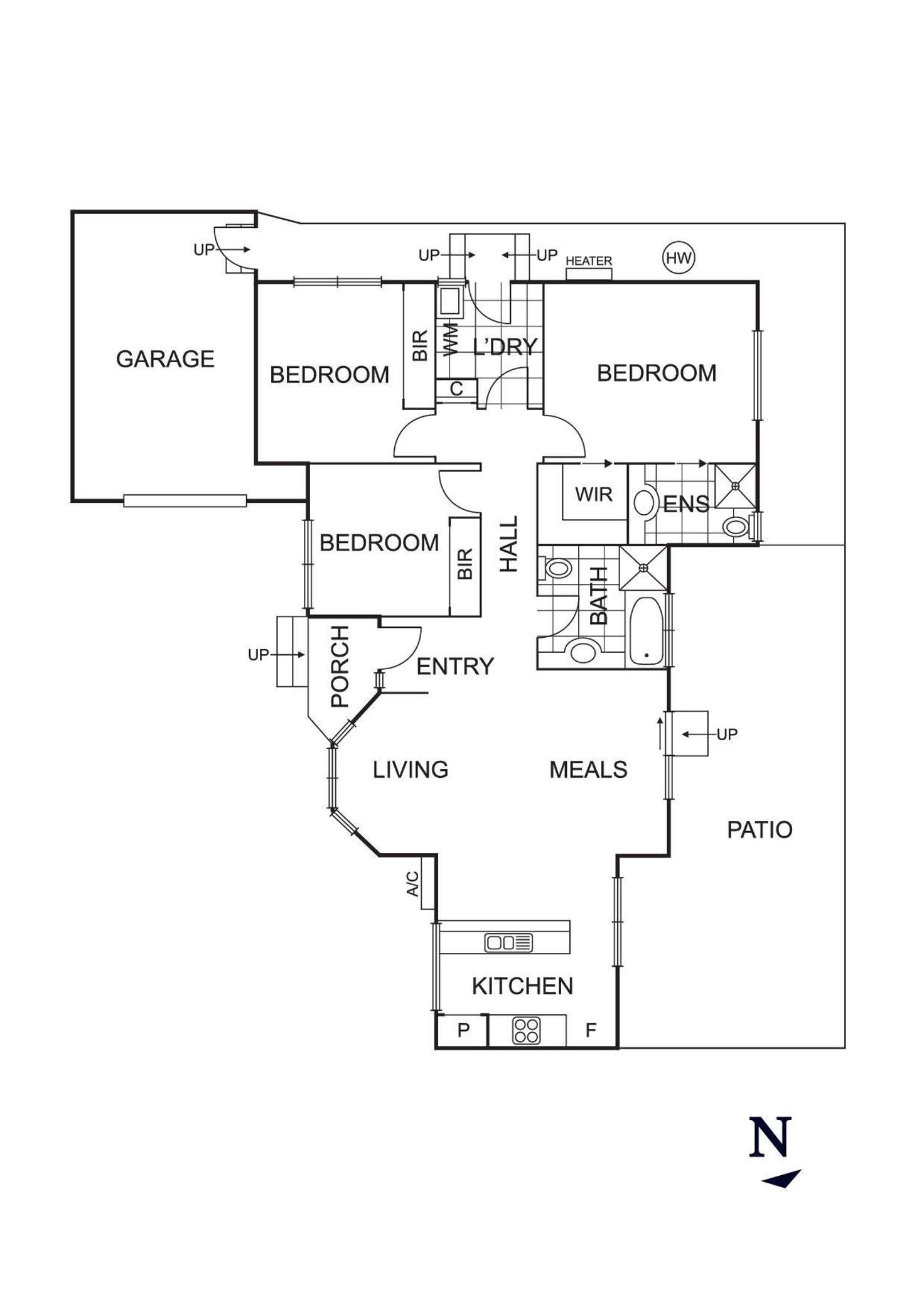 Floorplan of Homely townhouse listing, 4/14 Glendale Avenue, Templestowe VIC 3106