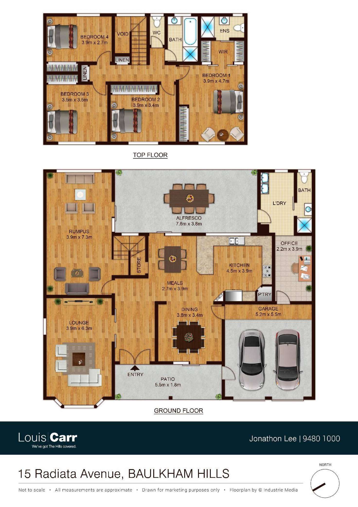 Floorplan of Homely house listing, 15 Radiata Avenue, Baulkham Hills NSW 2153