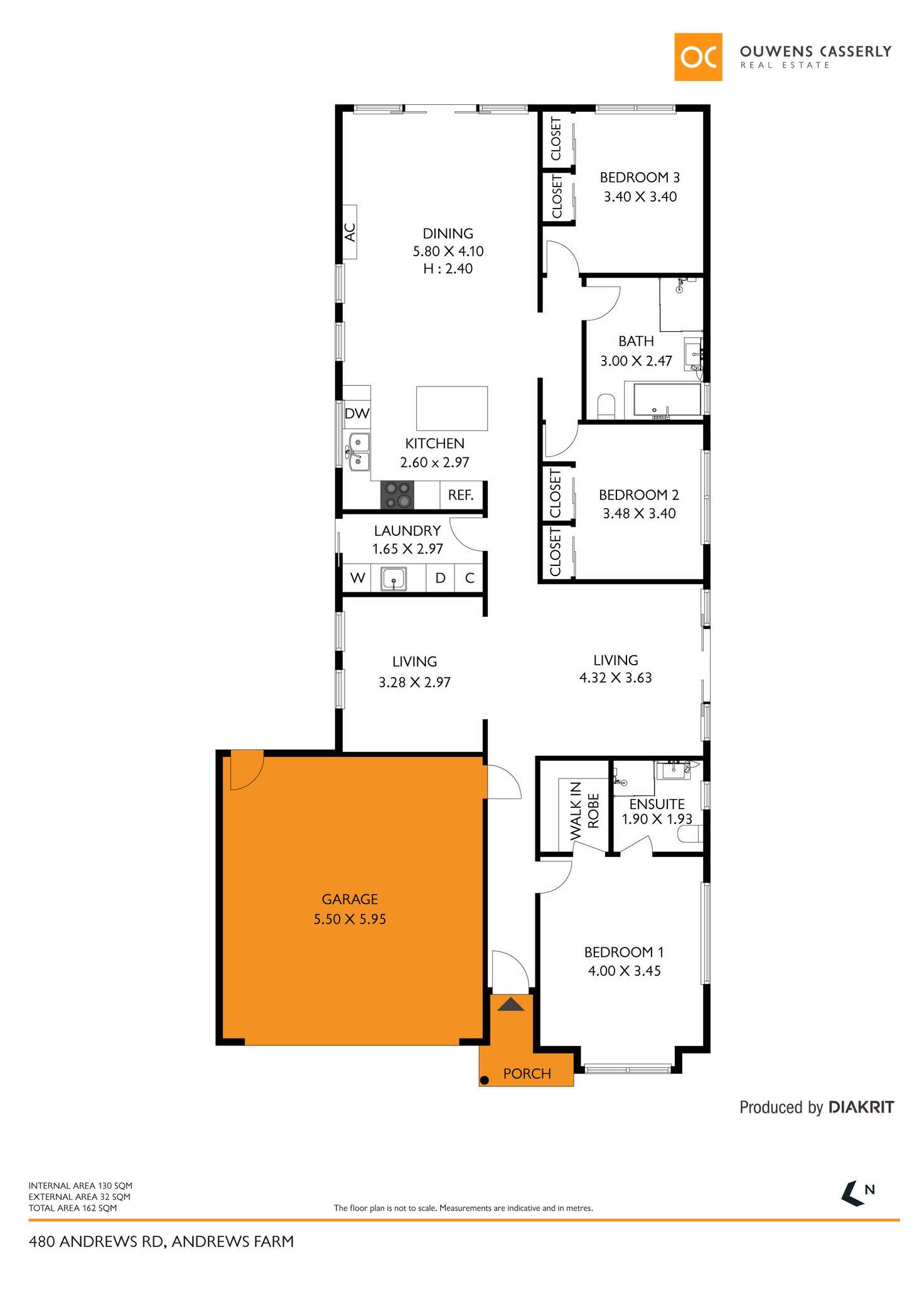 Floorplan of Homely house listing, 480 Andrews Road, Andrews Farm SA 5114