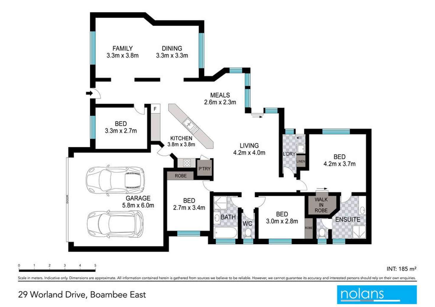 Floorplan of Homely house listing, 29 Worland Drive, Boambee East NSW 2452