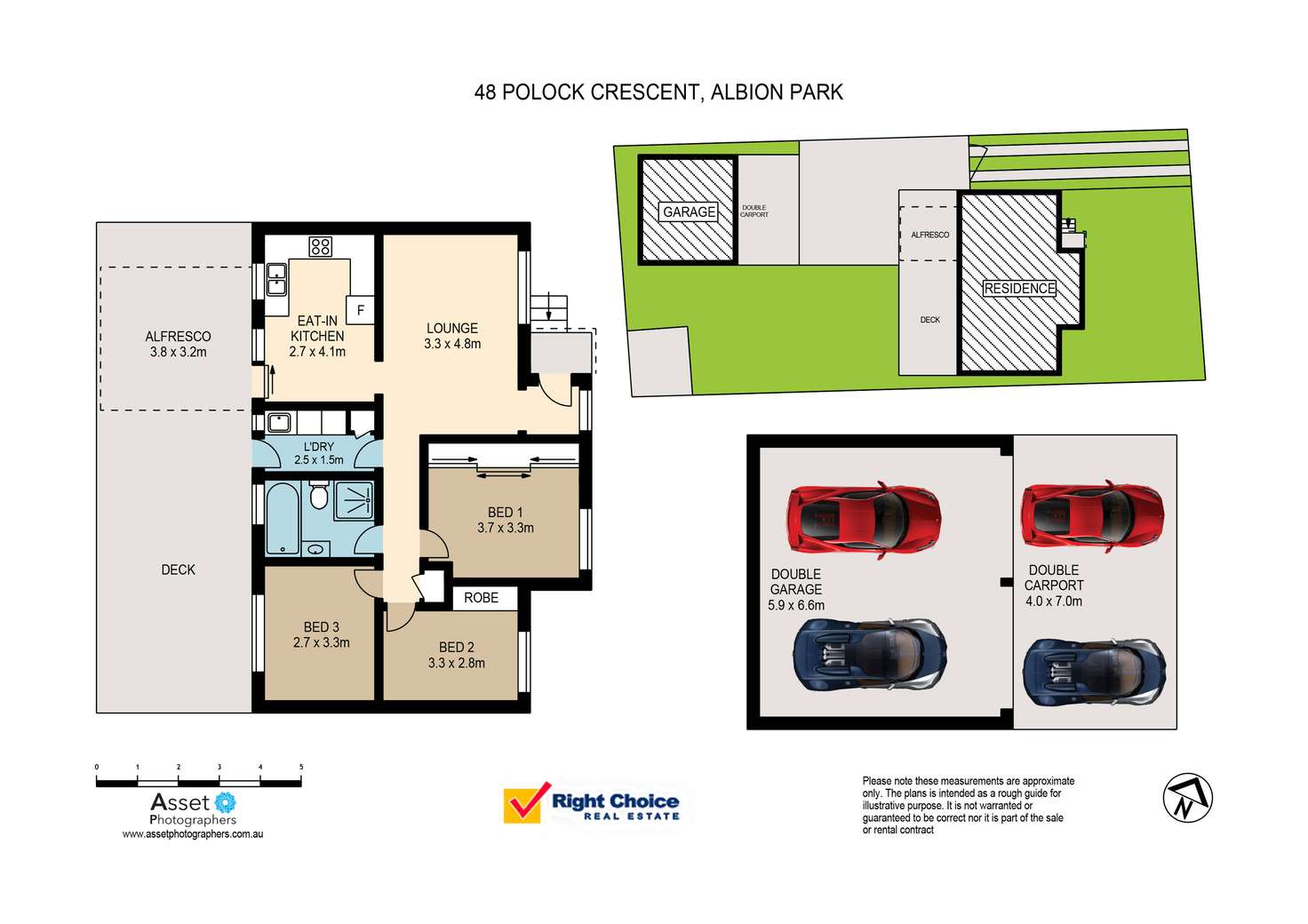 Floorplan of Homely house listing, 48 Polock Crescent, Albion Park NSW 2527