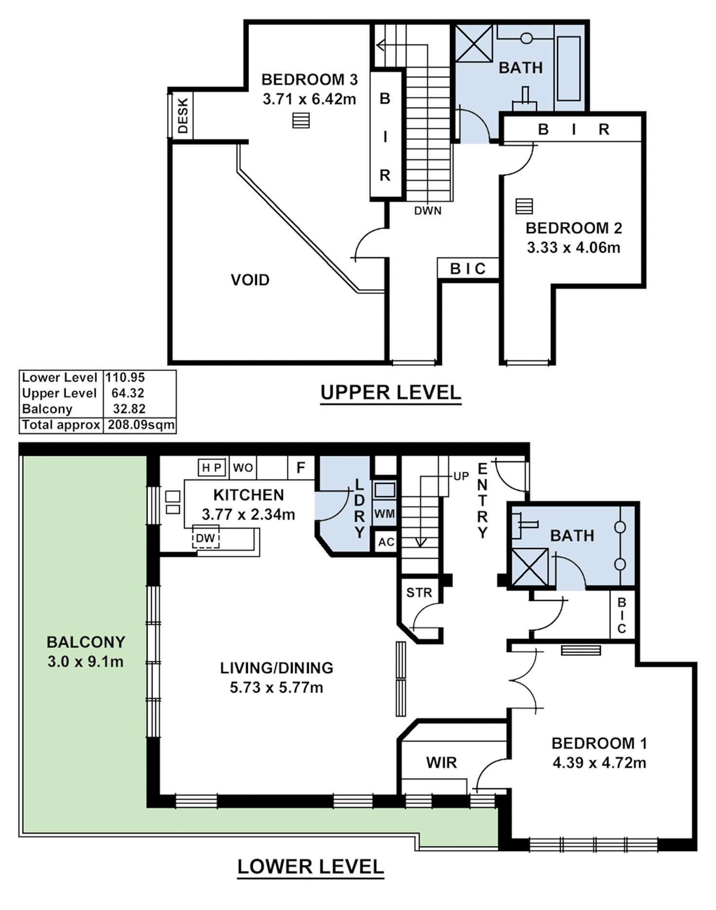Floorplan of Homely apartment listing, 54/42 Charlick Circuit, Adelaide SA 5000