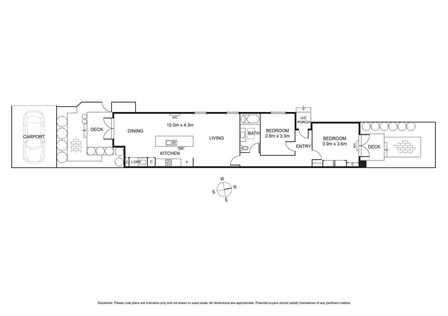 Floorplan of Homely house listing, 175 Kent Street, Ascot Vale VIC 3032
