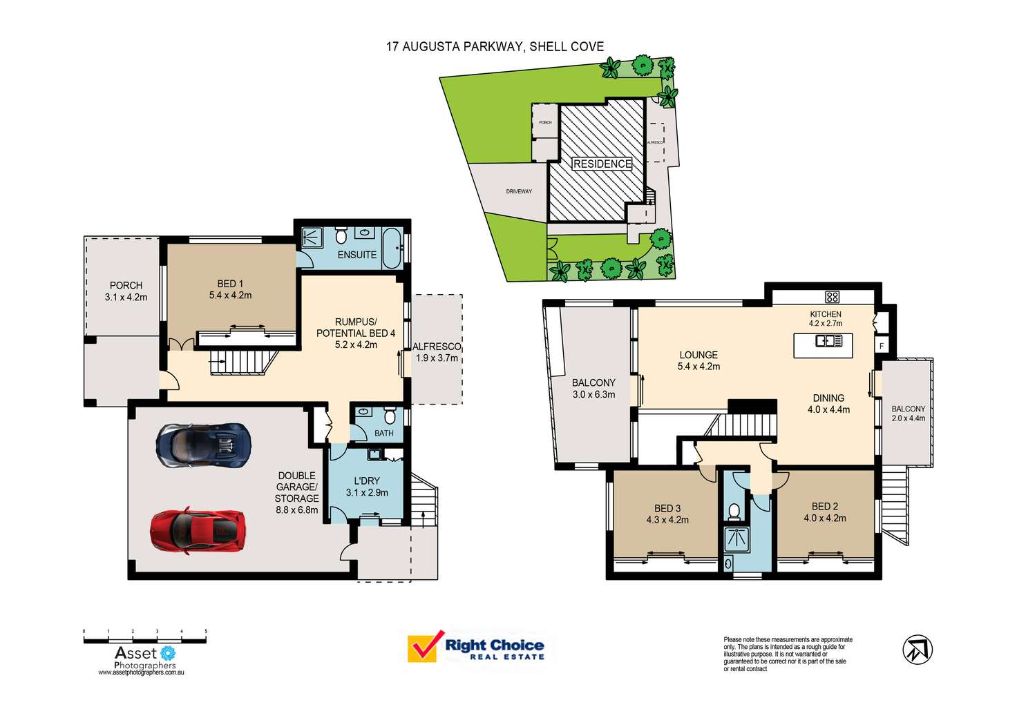 Floorplan of Homely house listing, 17 Augusta Parkway, Shell Cove NSW 2529