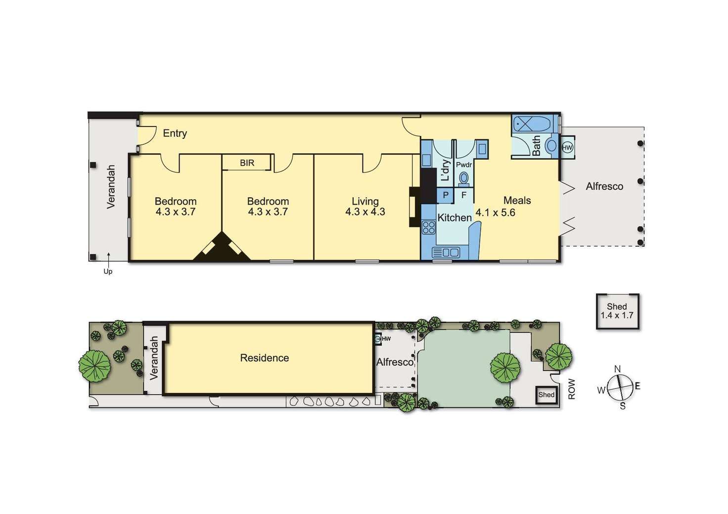 Floorplan of Homely house listing, 28 Plant Street, Northcote VIC 3070