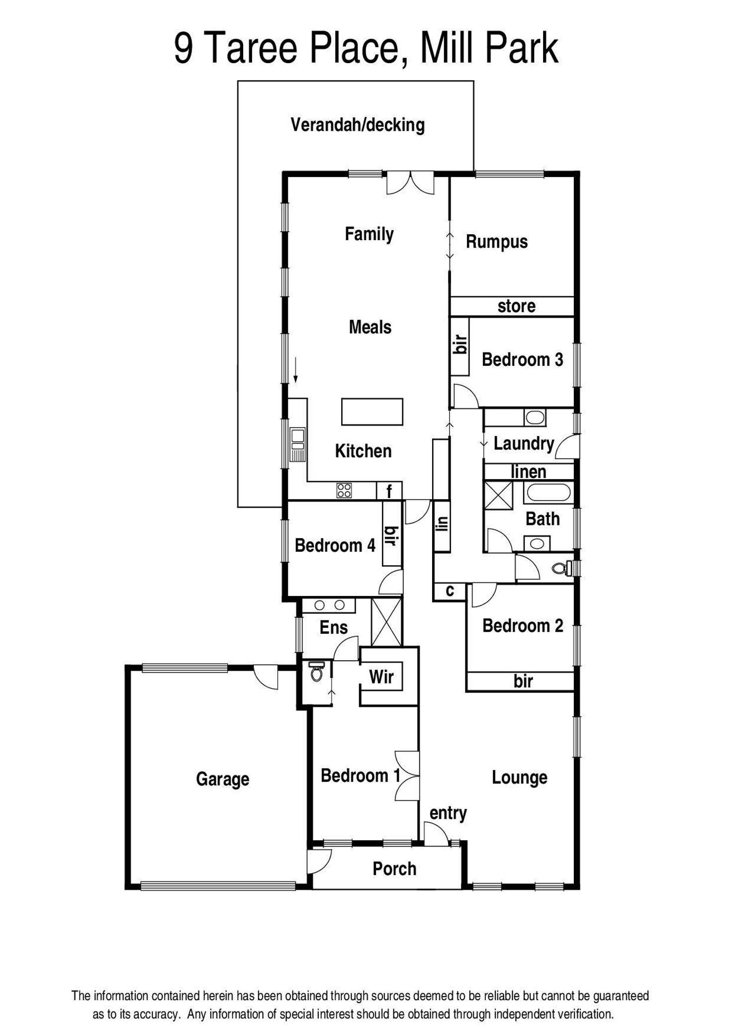 Floorplan of Homely house listing, 9 Taree Place, Mill Park VIC 3082