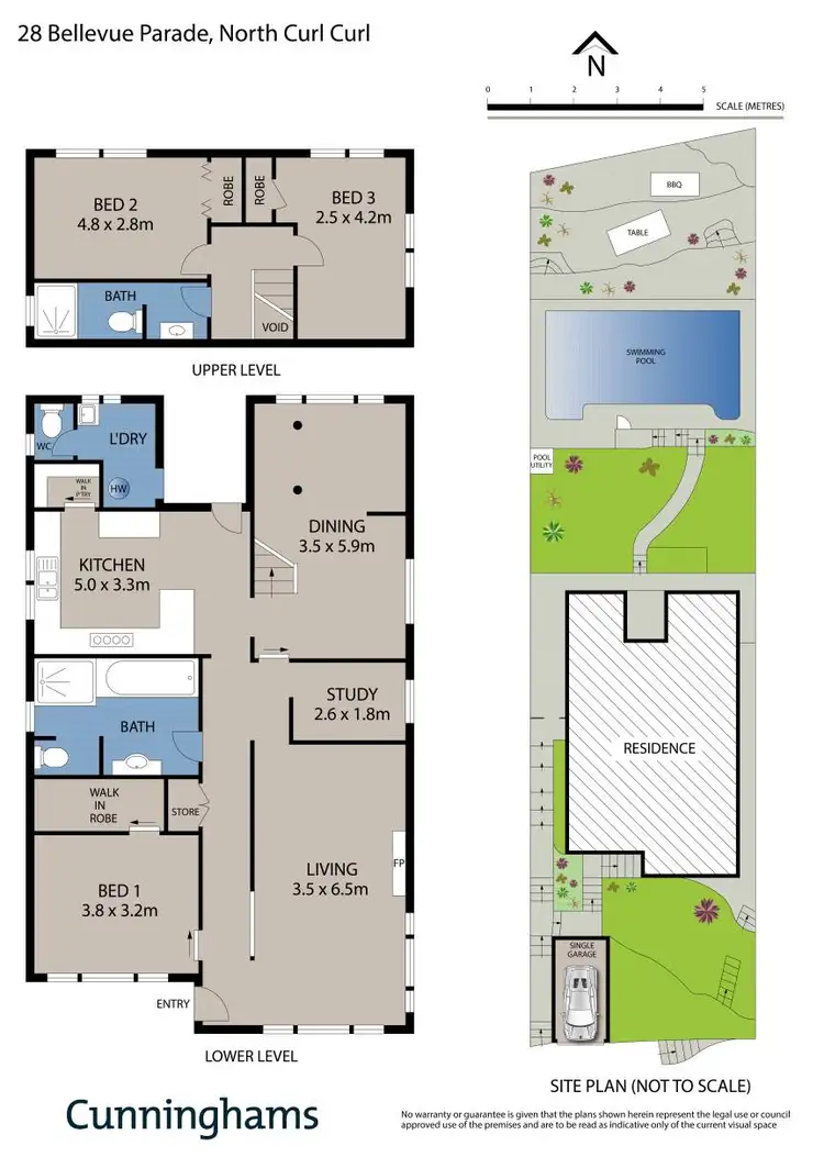 Floorplan of Homely house listing, 28 Bellevue Parade, North Curl Curl NSW 2099