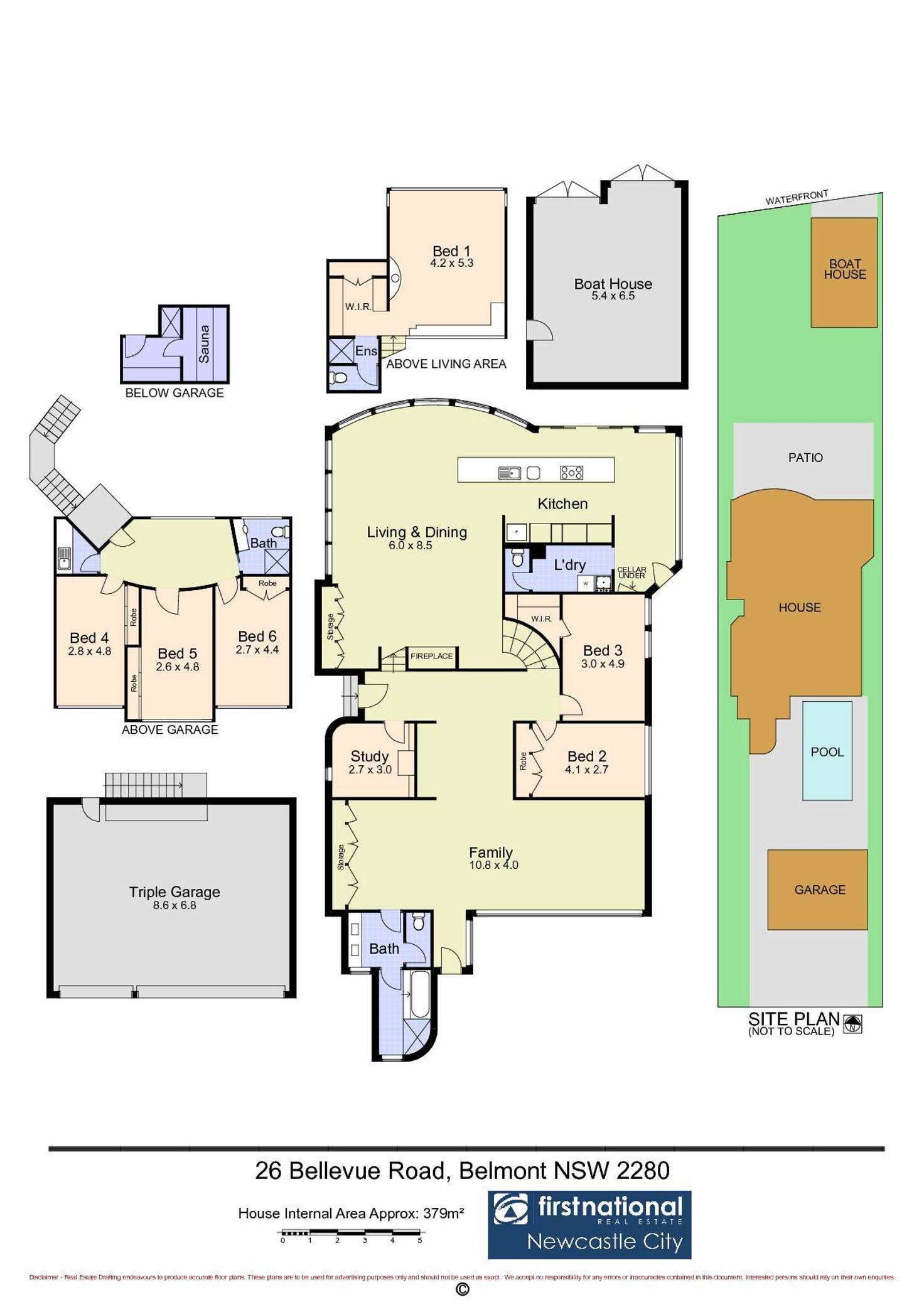 Floorplan of Homely house listing, 26 Bellevue Road, Belmont NSW 2280
