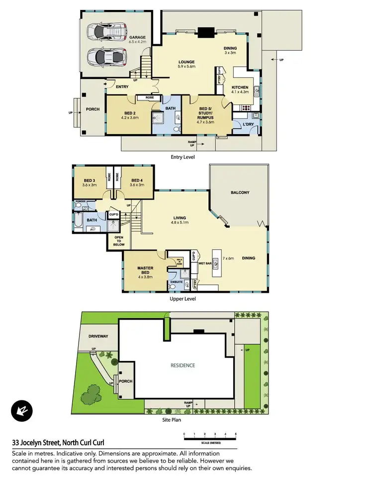 Floorplan of Homely house listing, 33 Jocelyn Street, North Curl Curl NSW 2099
