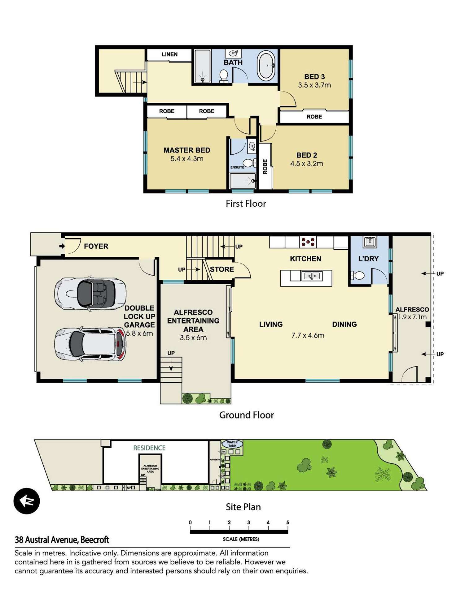 Floorplan of Homely house listing, 38 Austral Avenue, Beecroft NSW 2119