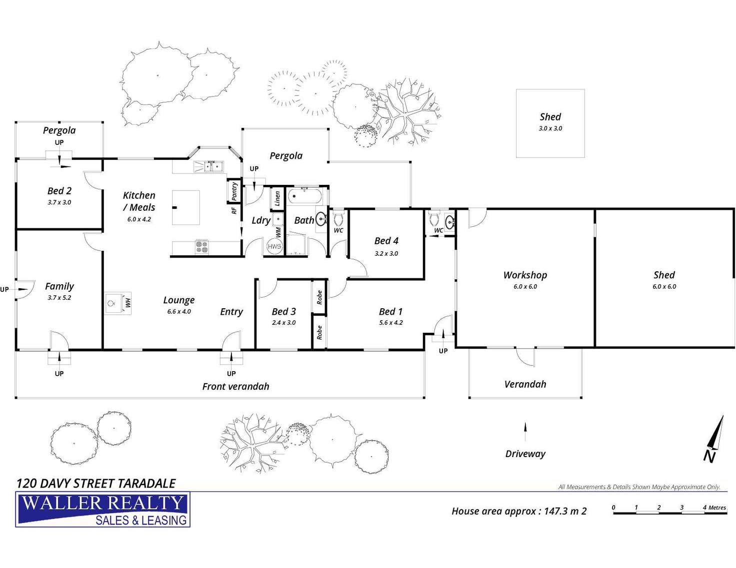 Floorplan of Homely house listing, 120 Davy Street, Taradale VIC 3447