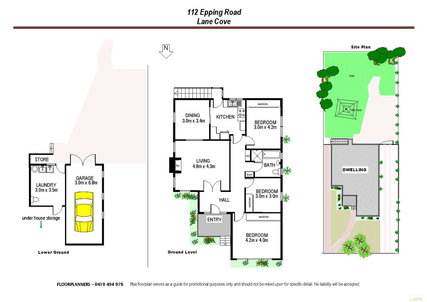 Floorplan of Homely house listing, 112 Epping Road, Lane Cove NSW 2066