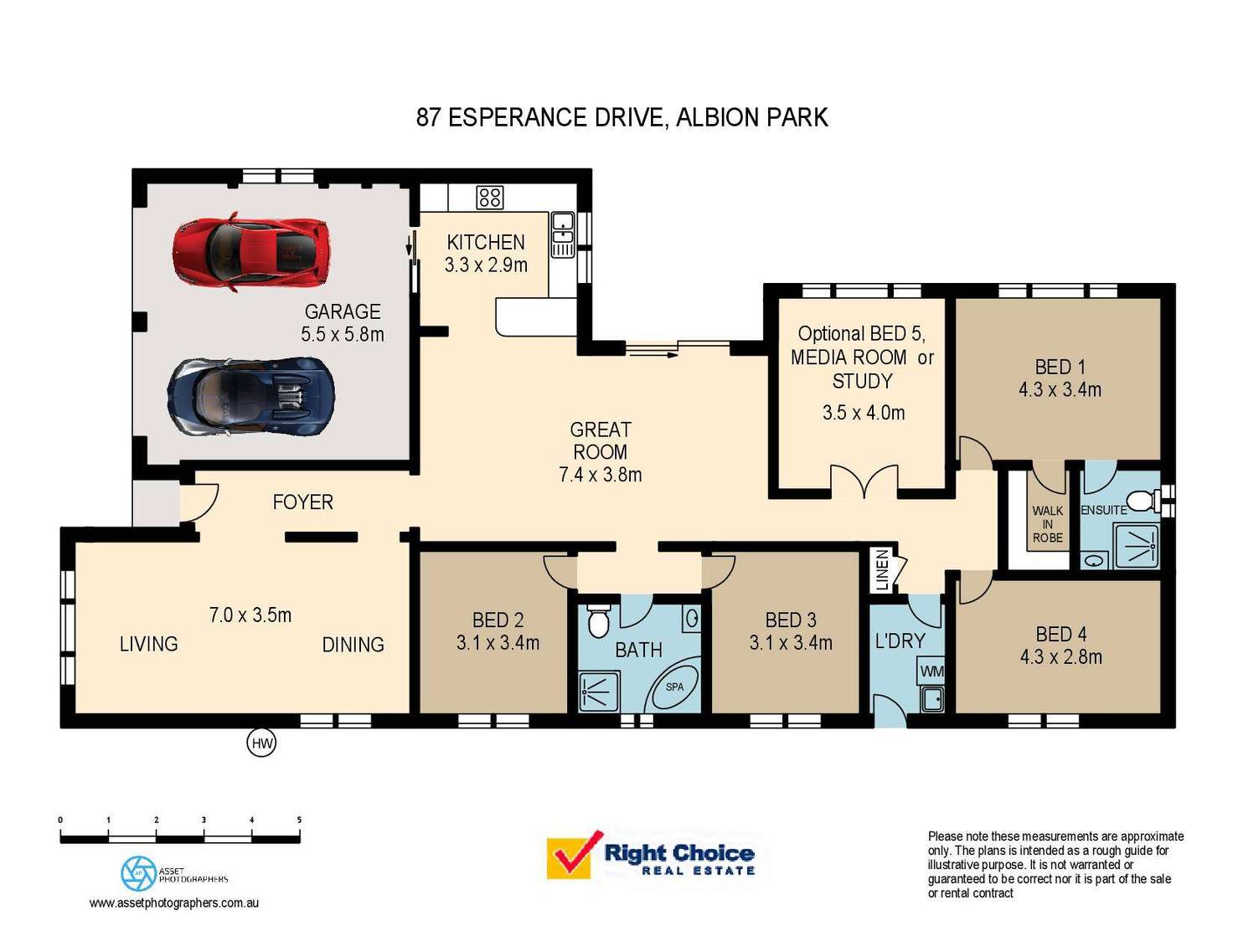 Floorplan of Homely house listing, 87 Esperance Drive, Albion Park NSW 2527