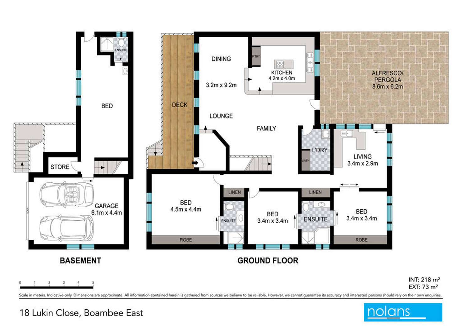 Floorplan of Homely house listing, 18 Lukin Close, Boambee East NSW 2452