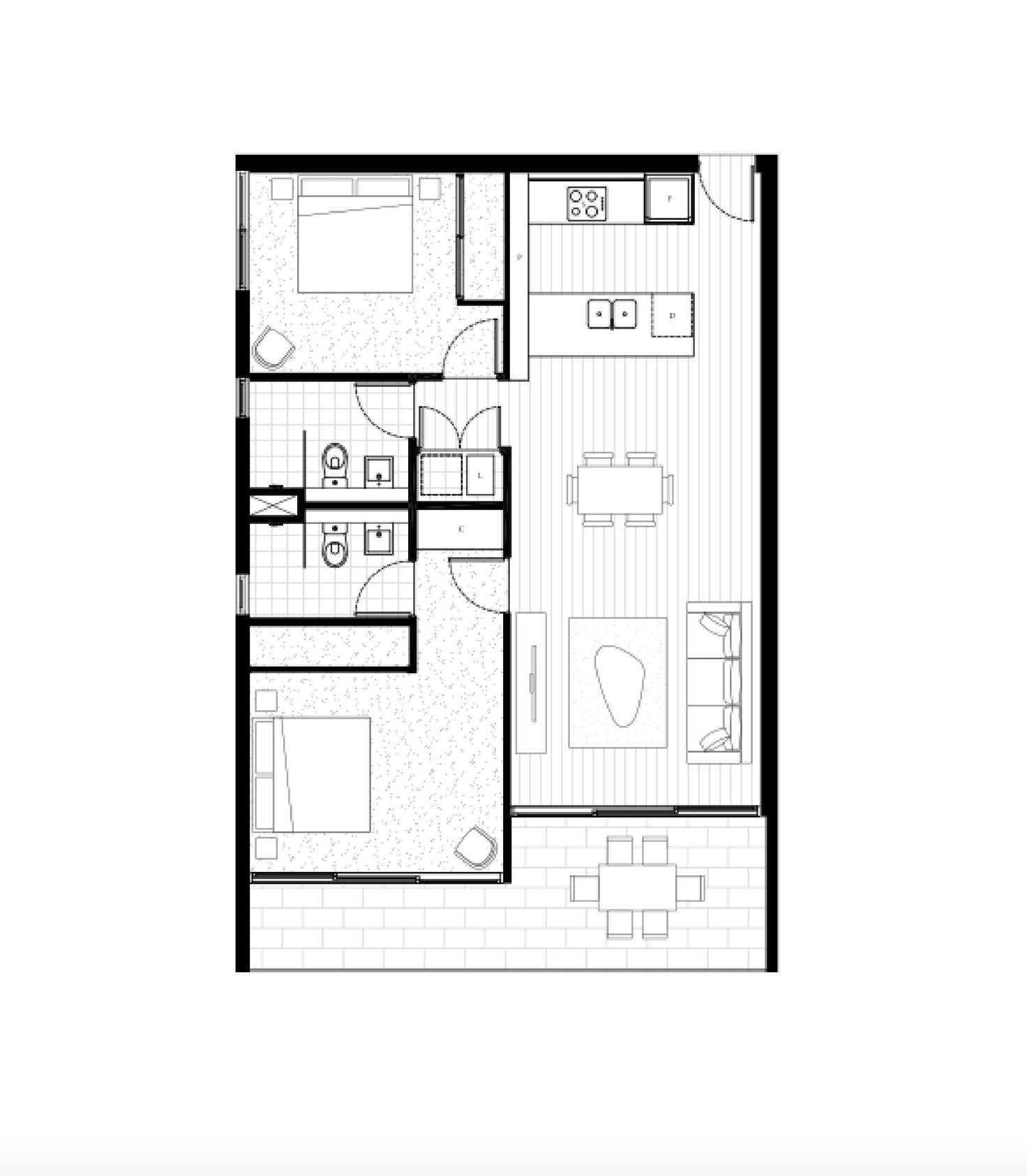 Floorplan of Homely apartment listing, 49 Wickham Street, Morningside QLD 4170