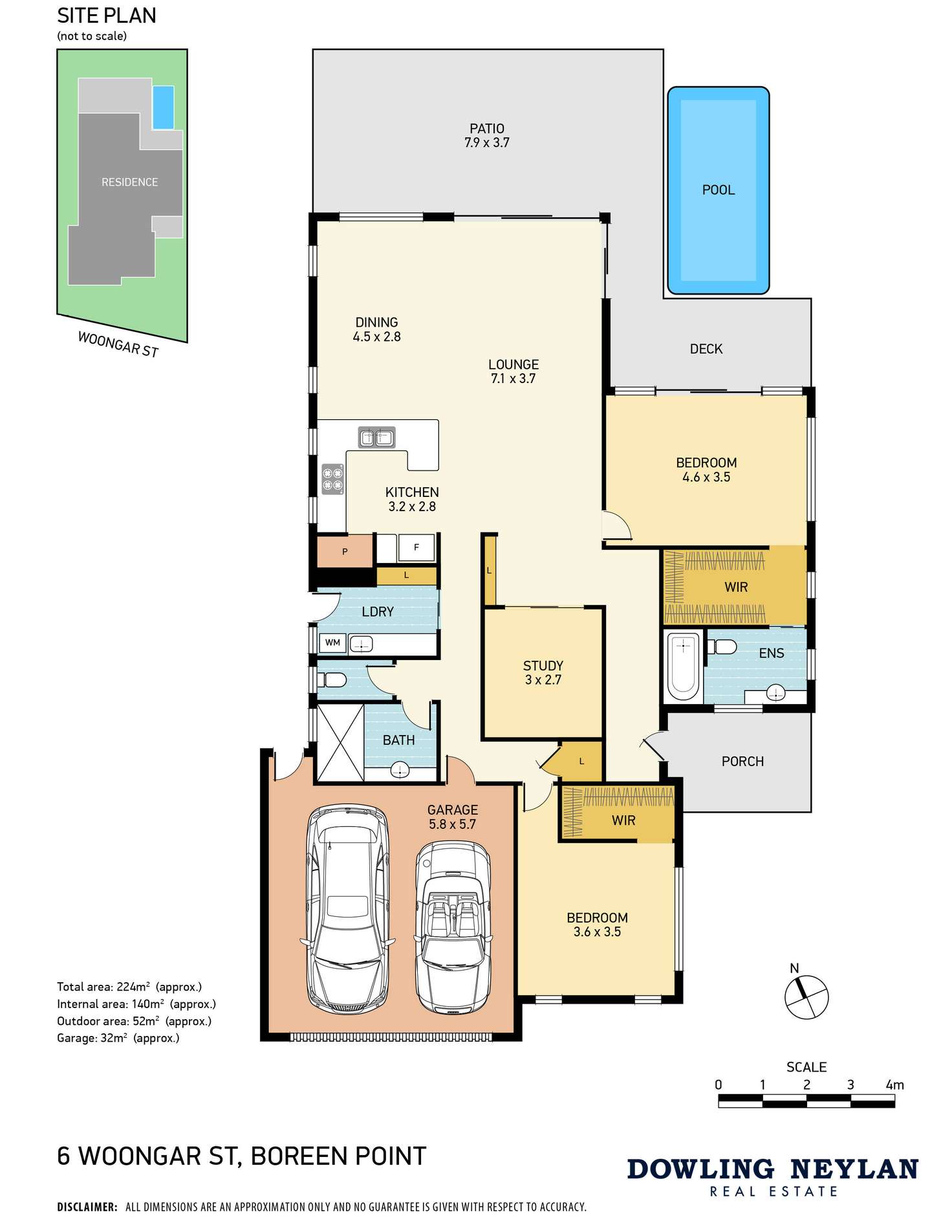 Floorplan of Homely house listing, 6 Woongar Street, Boreen Point QLD 4565