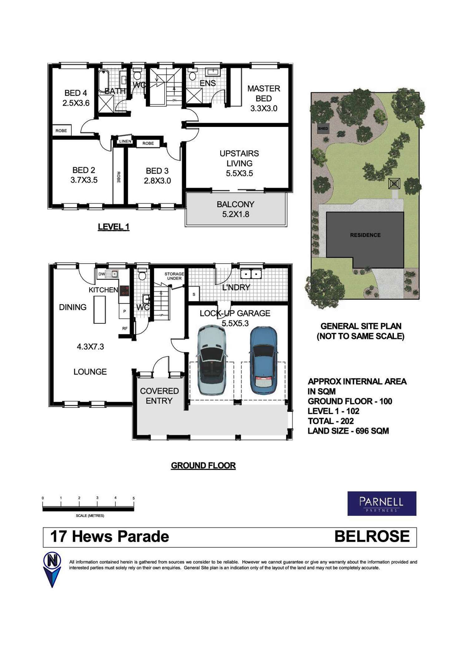 Floorplan of Homely house listing, 17 Hews Parade, Belrose NSW 2085