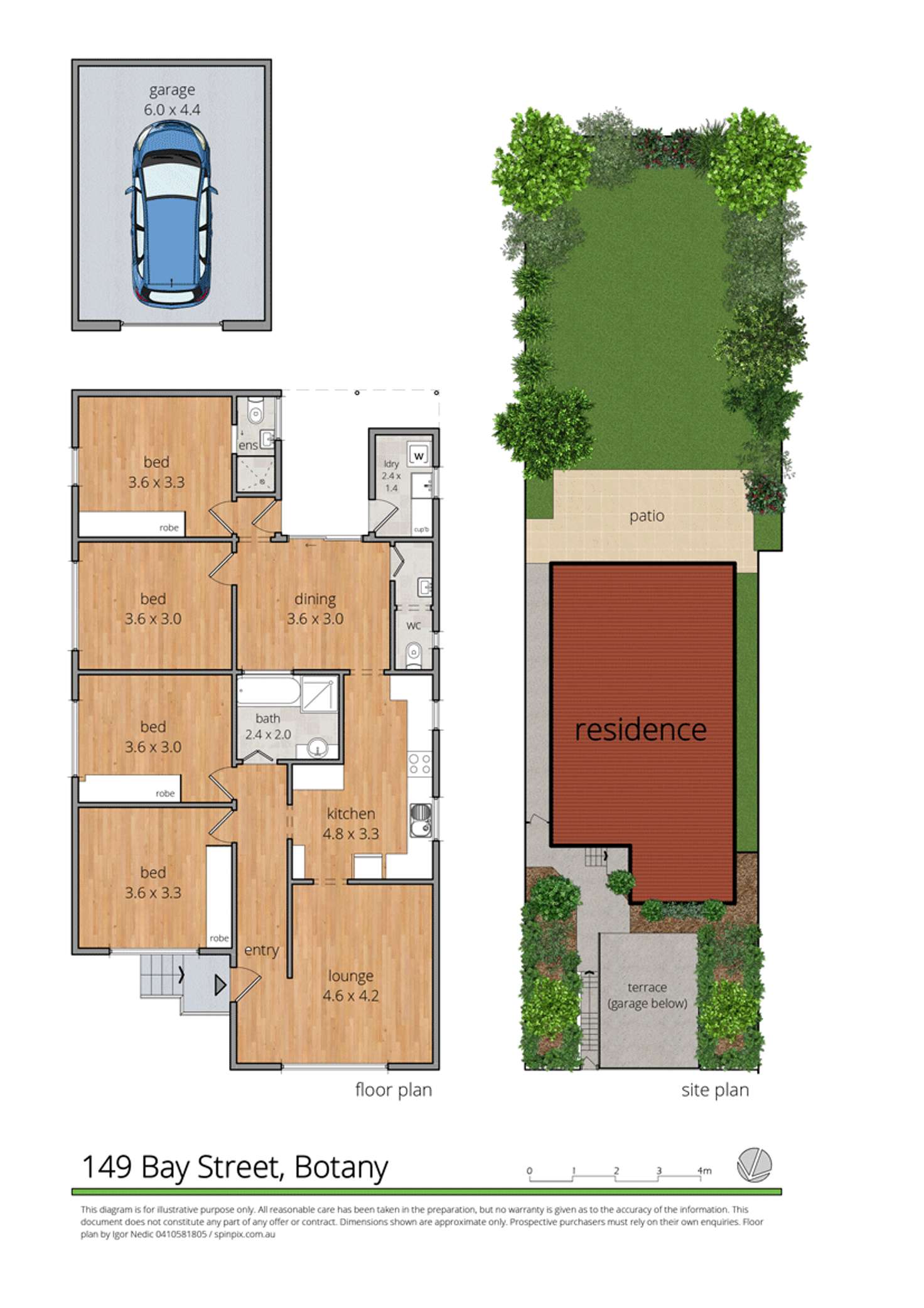 Floorplan of Homely house listing, 149 Bay Street, Botany NSW 2019